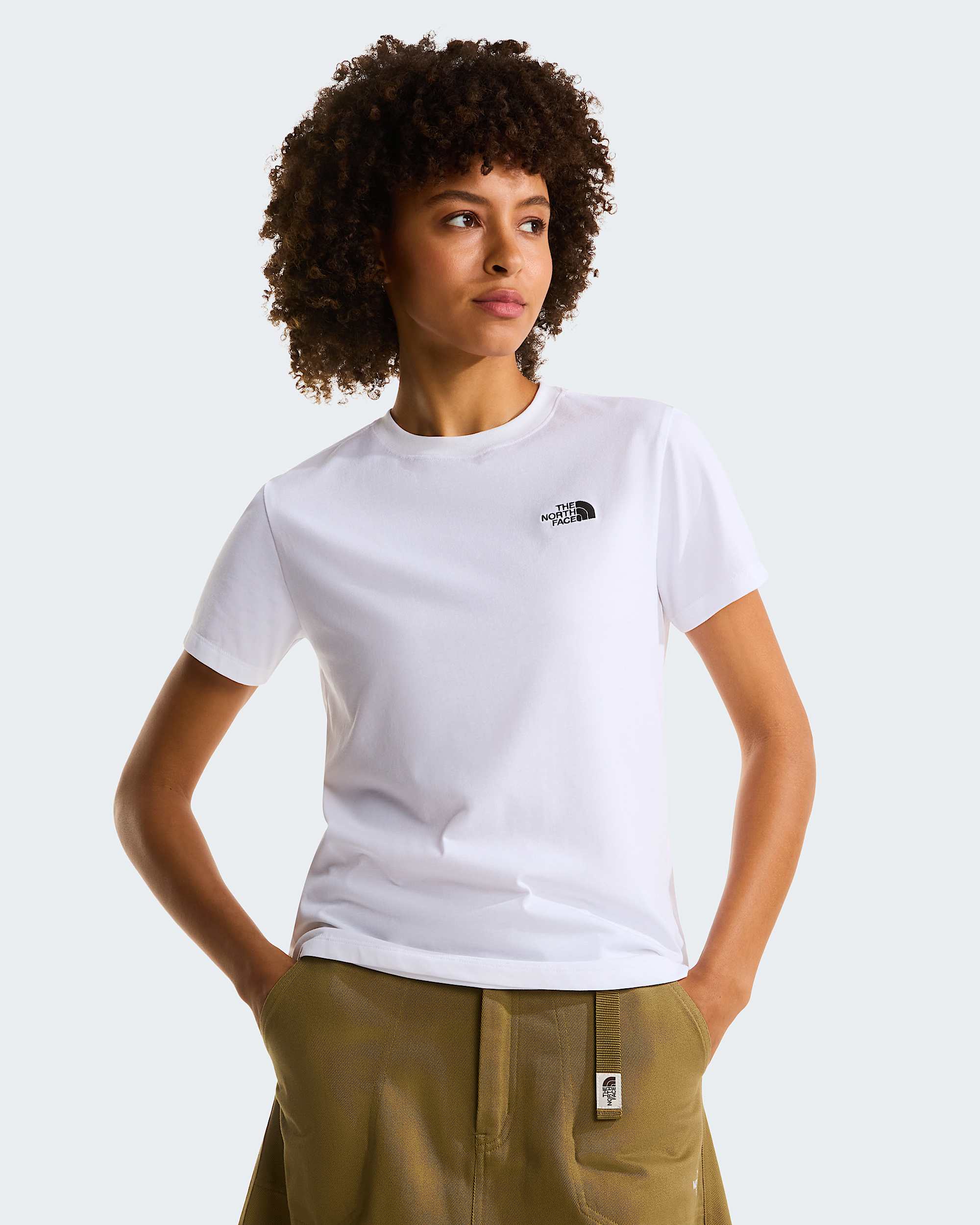 Camiseta entallada Simple Dome Evolution para mujer TNF hero
