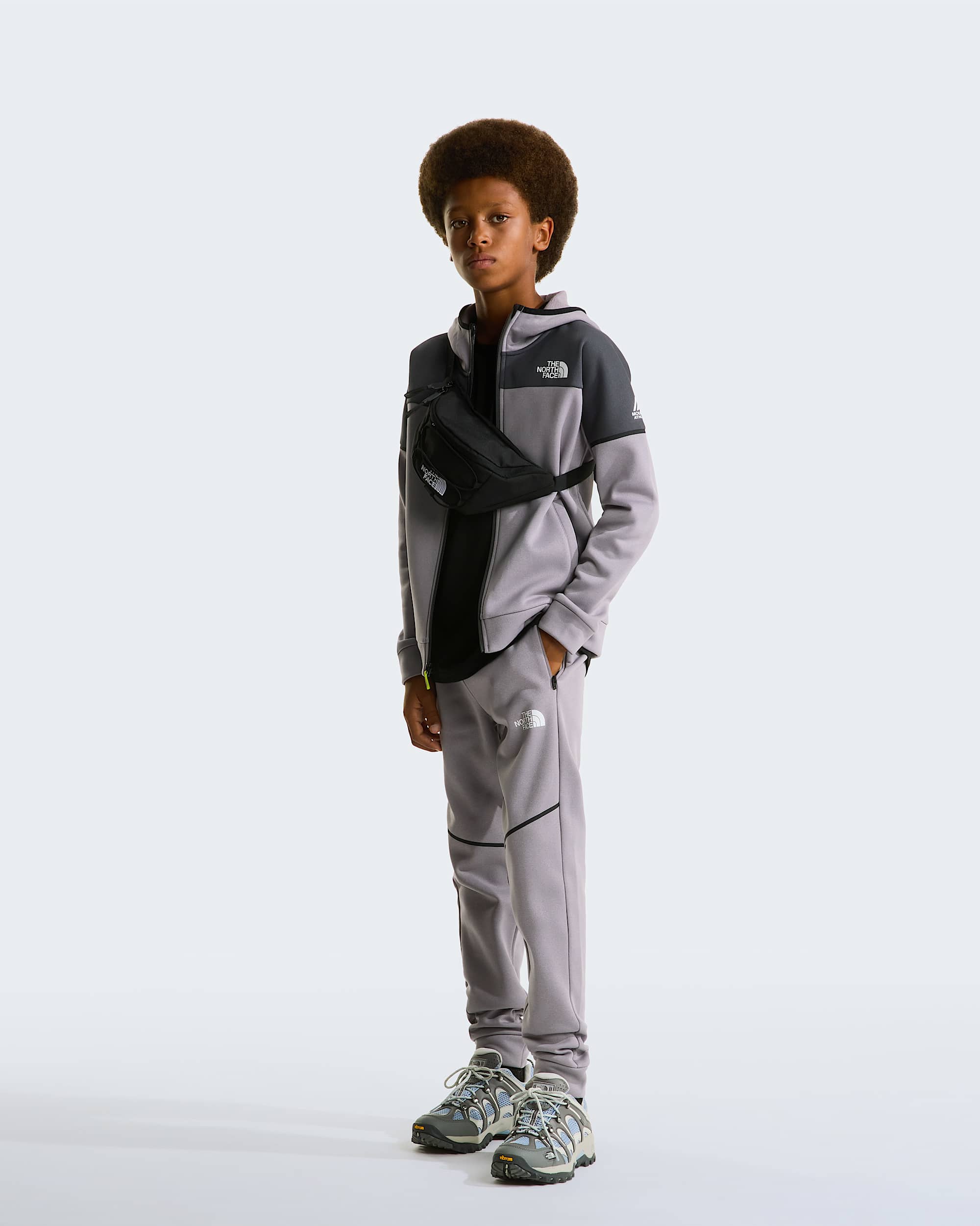 Pantalon de jogging Mountain Athletics pour enfant TNF Transcendent Grey ALT1