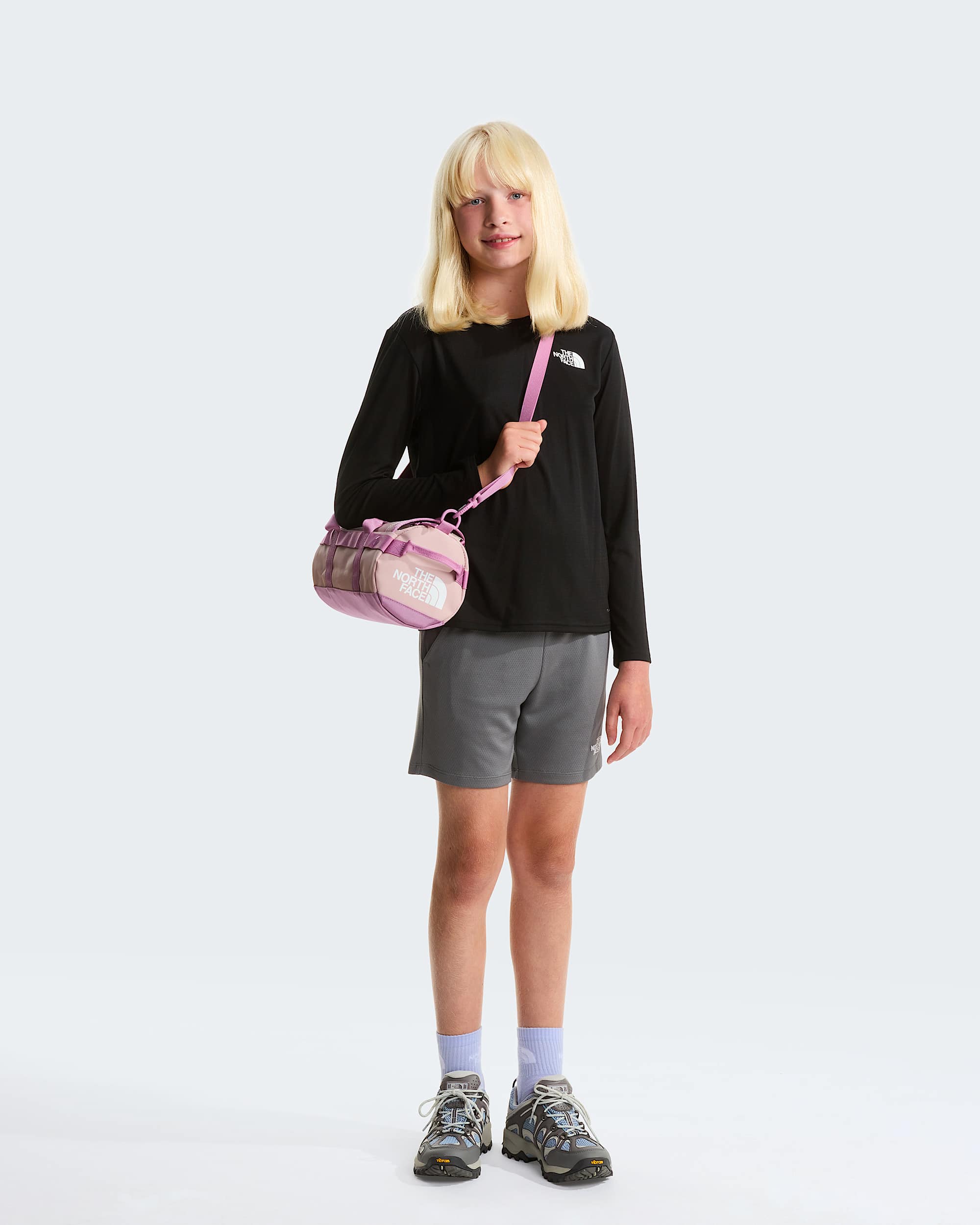 Poly Knitshort voor tieners TNF ALT7