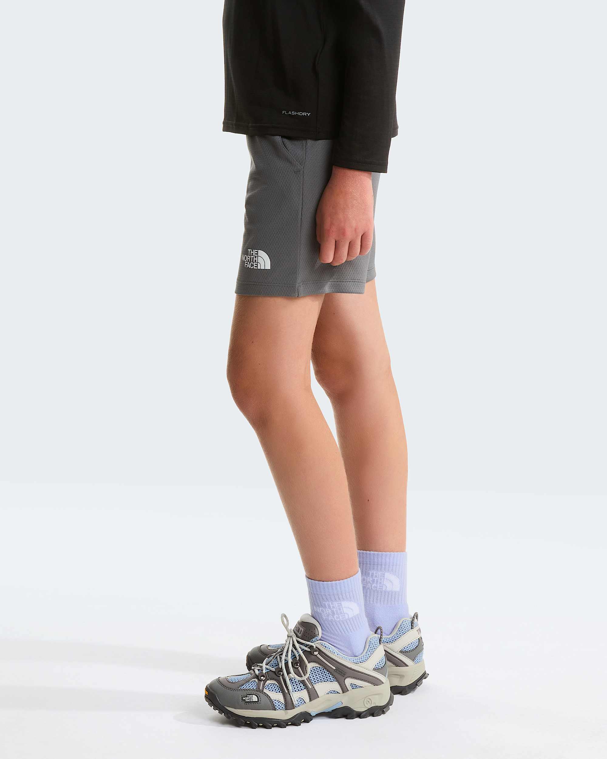 Poly Knitshort voor tieners TNF ALT8