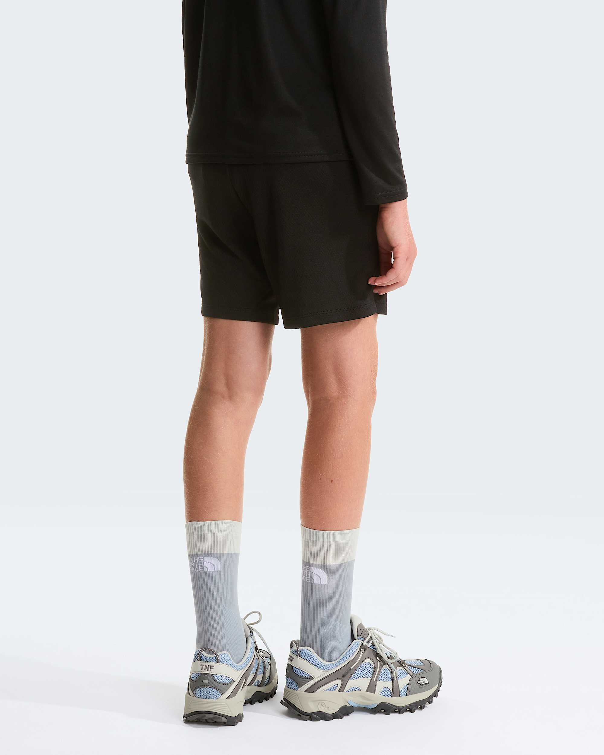 Short en maille de polyester pour enfant TNF TNF Black ALT9