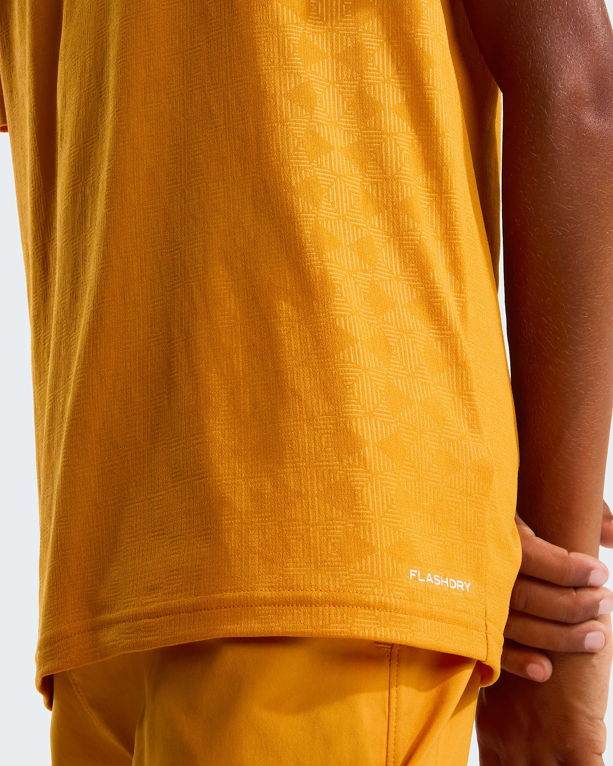 Tshirt 247 emboss Pentadome pour enfant TNF Dust Orange ALT5