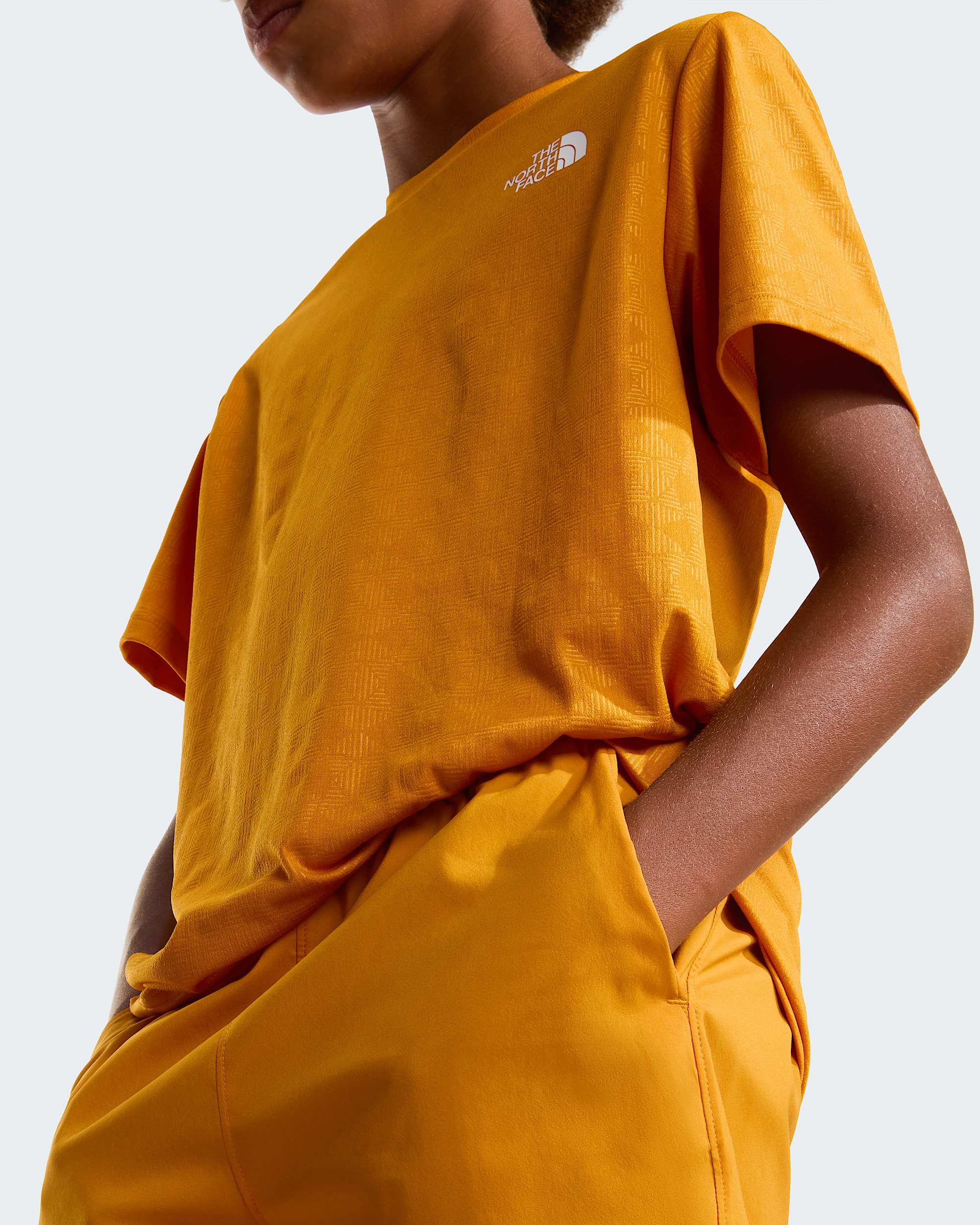 Teens 247 Pentadome Embossed Shorts TNF ALT5