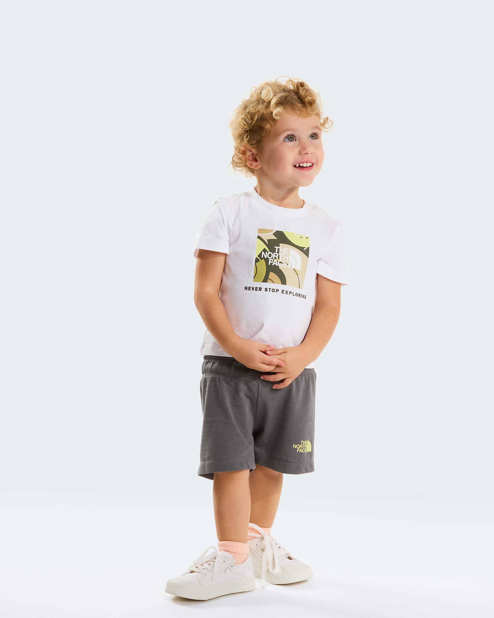 Baby NSE Box Play Regular Shorts Set TNF HERO
