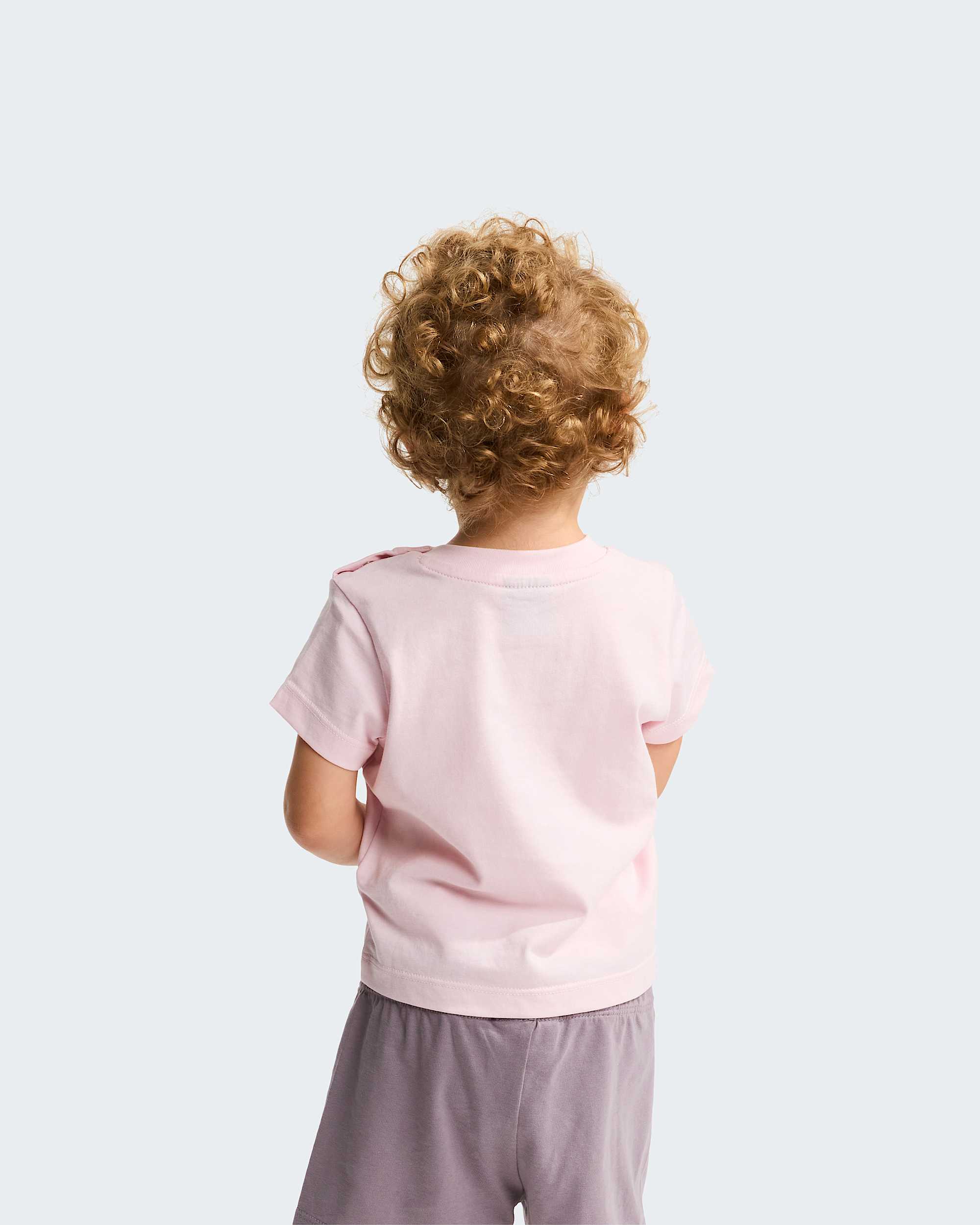 Ensemble avec short standard NSE Box Play pour bb TNF Pale BlossomTranscendent Grey ALT15