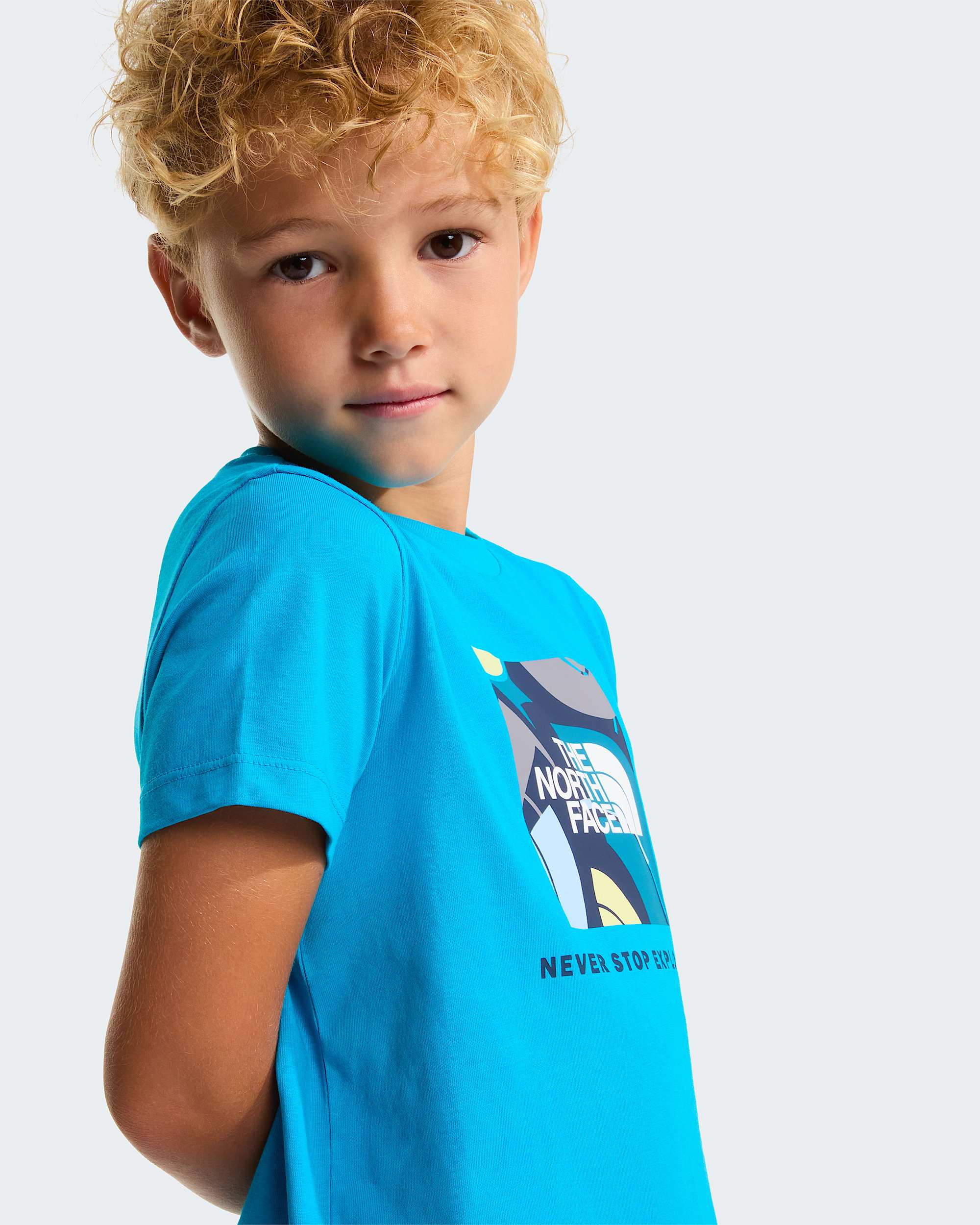 Kids NSE Box Play Regular Shorts Set TNF ALT10