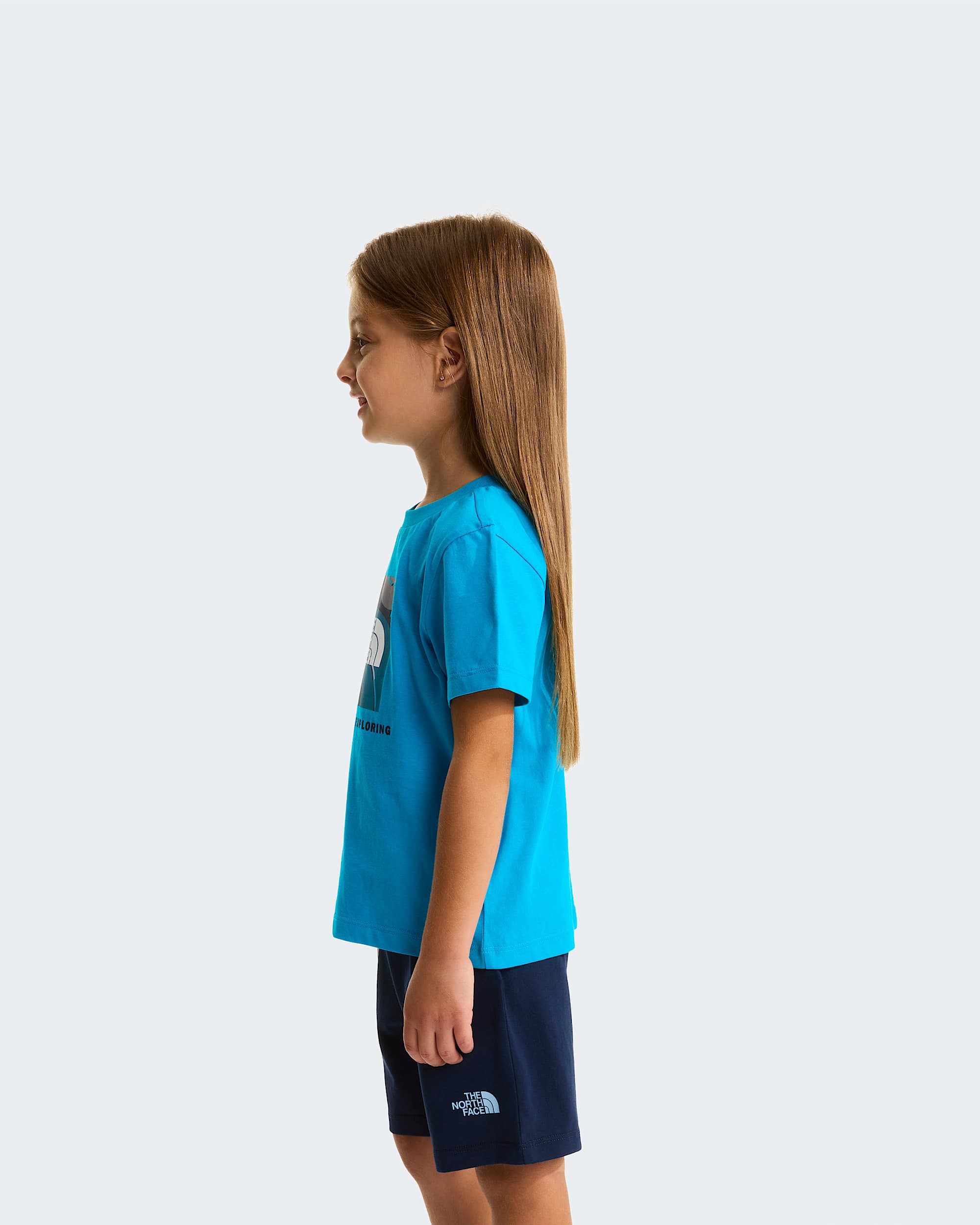 Kids NSE Box Play Regular Shorts Set TNF ALT14