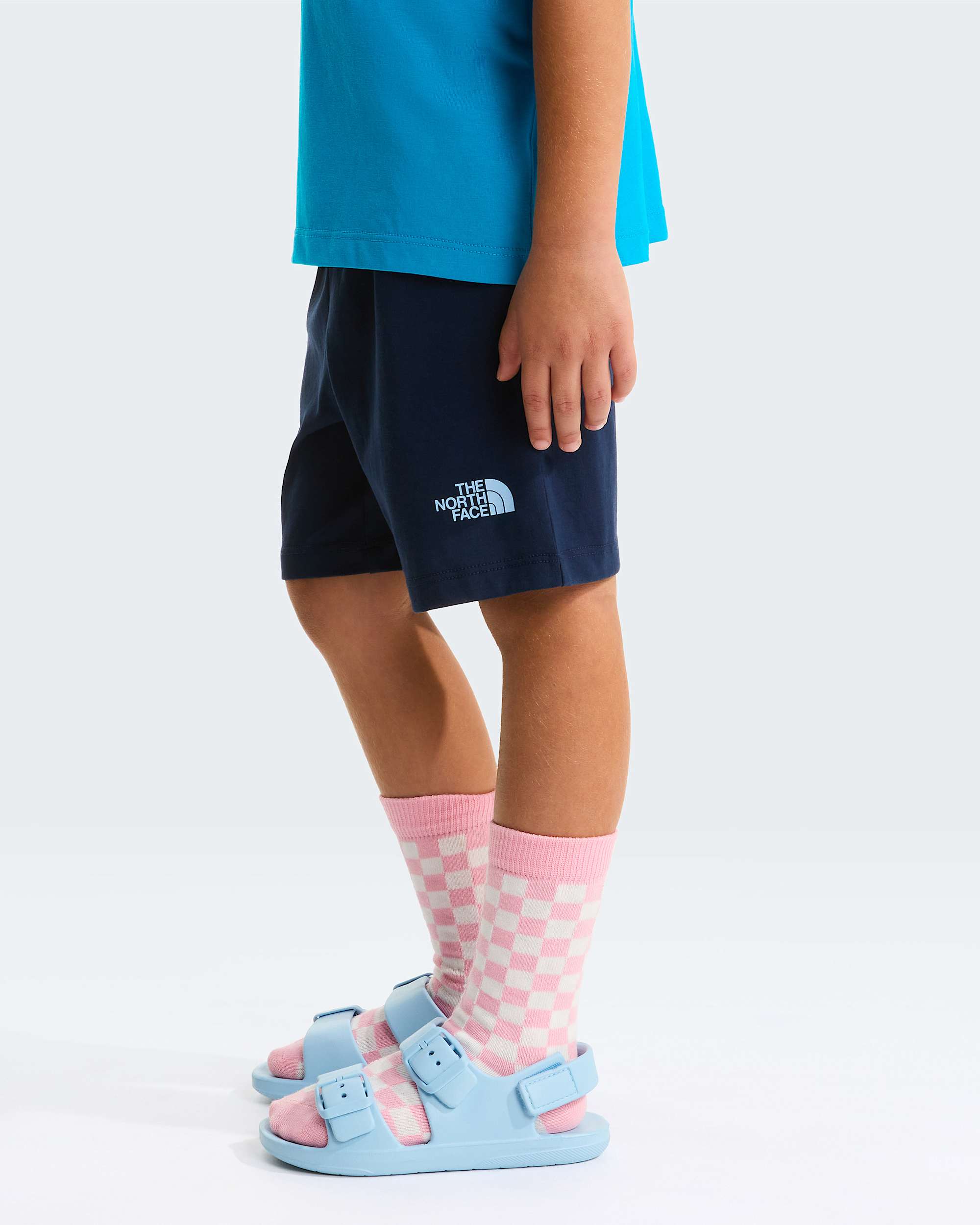 Kids NSE Box Play Regular Shorts Set TNF ALT17