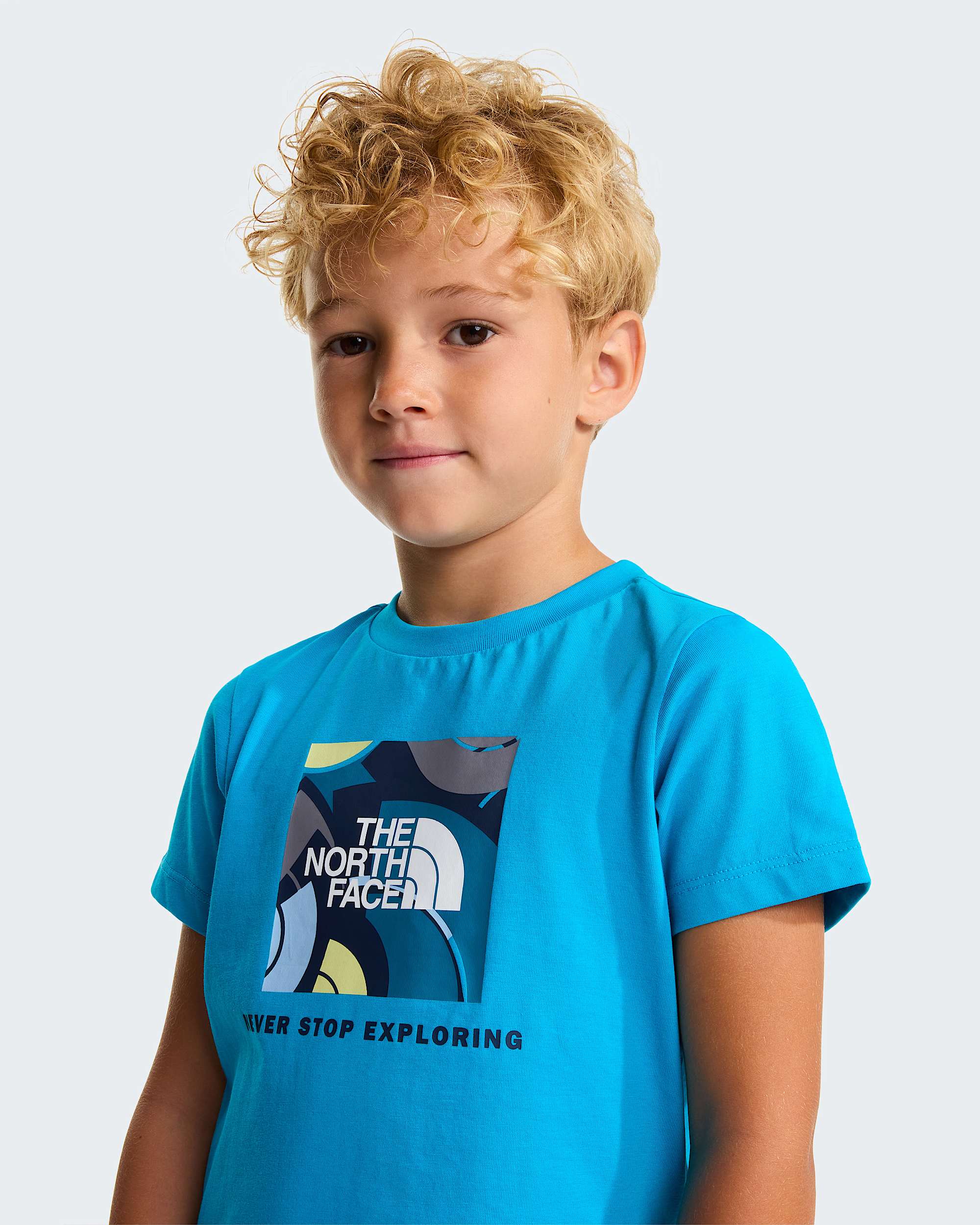 Kids NSE Box Play Regular Shorts Set TNF ALT5