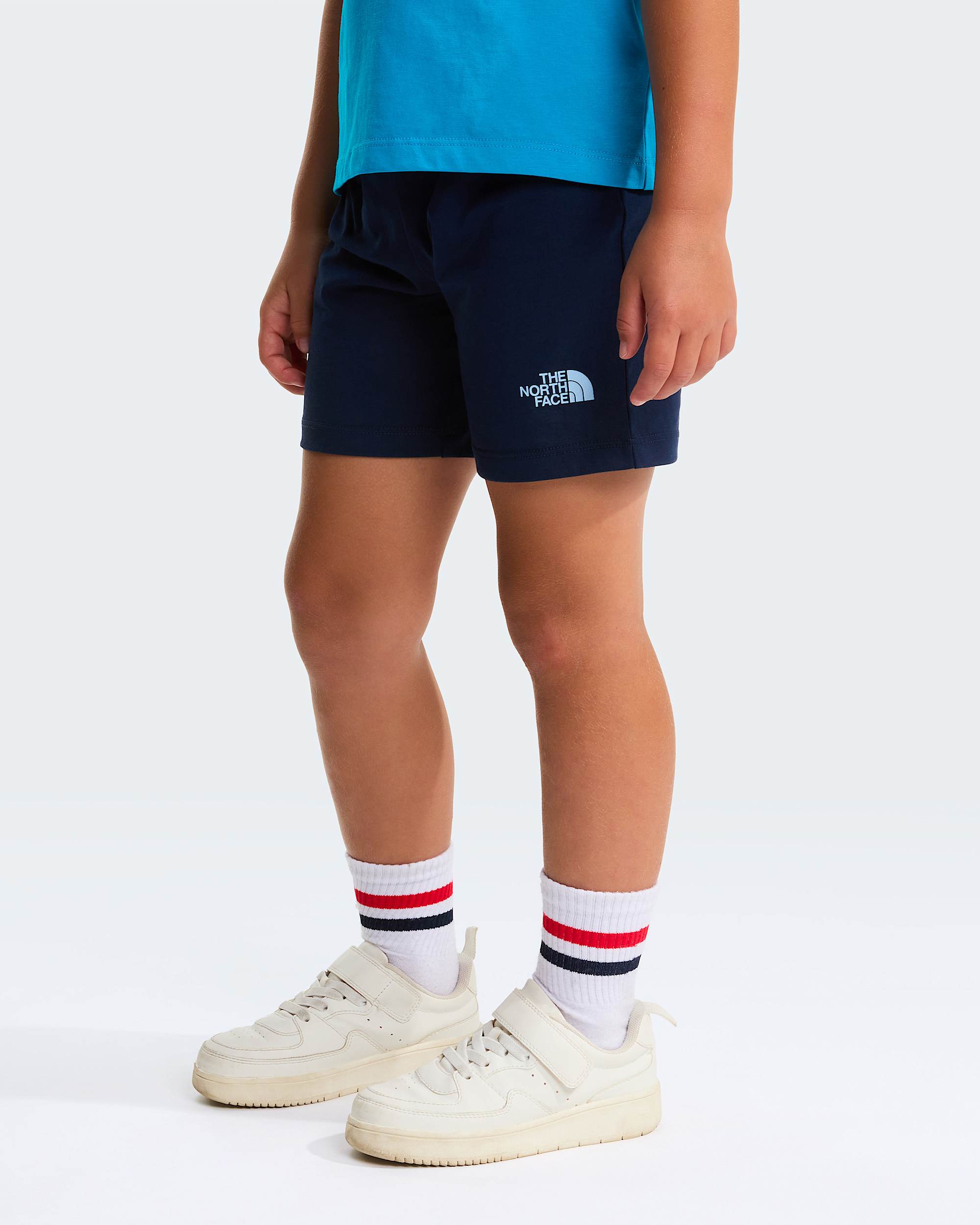 Kids NSE Box Play Regular Shorts Set TNF ALT6