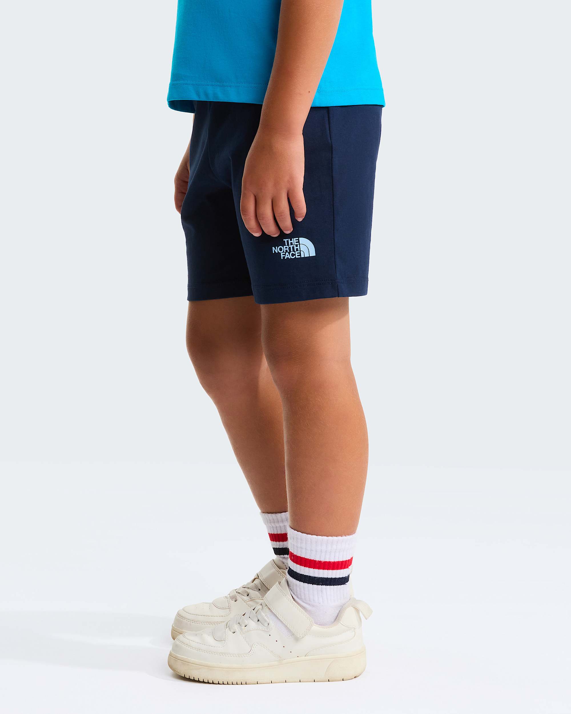 Kids NSE Box Play Regular Shorts Set TNF ALT7