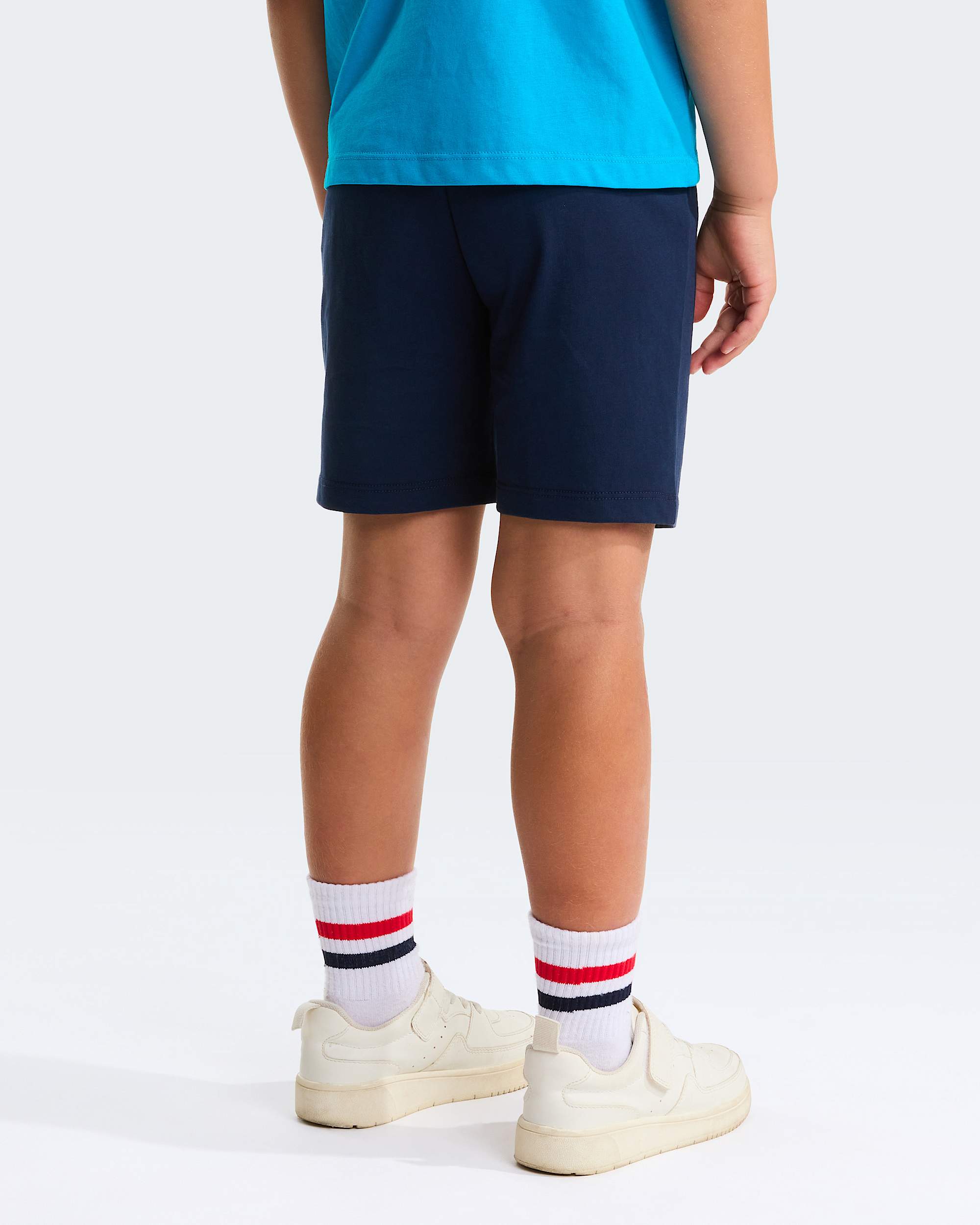 Kids NSE Box Play Regular Shorts Set TNF ALT8
