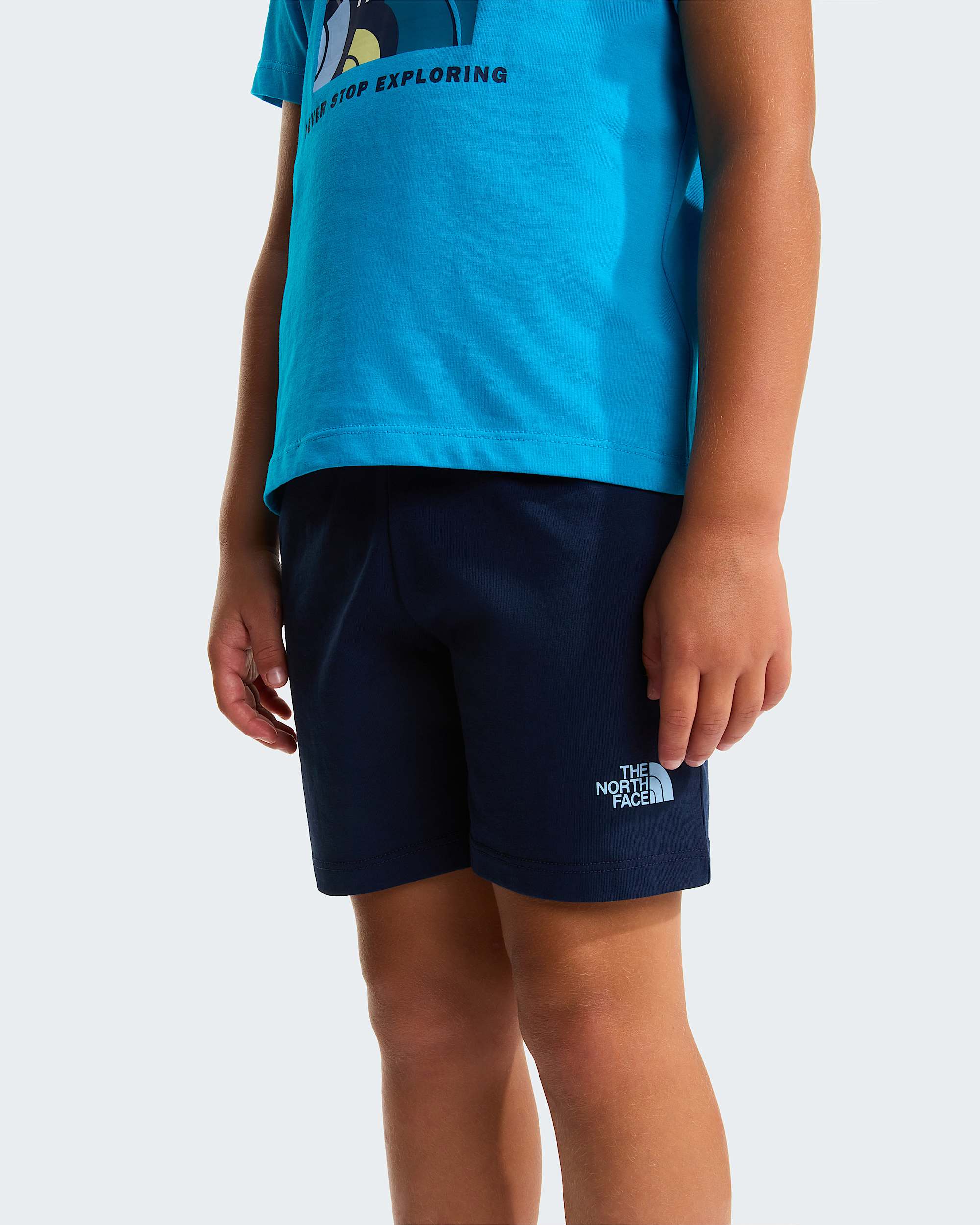 Kids NSE Box Play Regular Shorts Set TNF ALT9