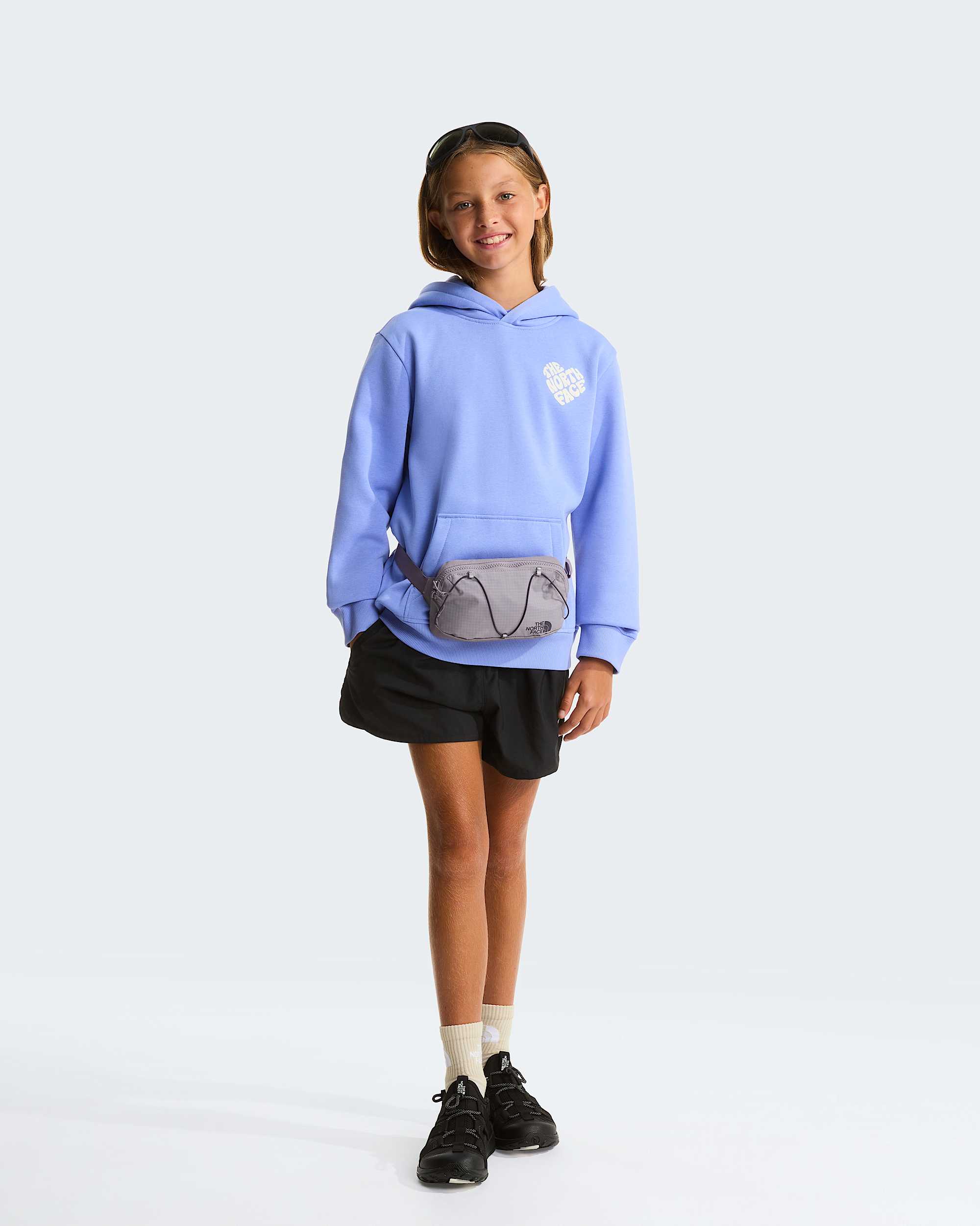 Girls Brand Proud Relaxed Hoodie TNF ALT1