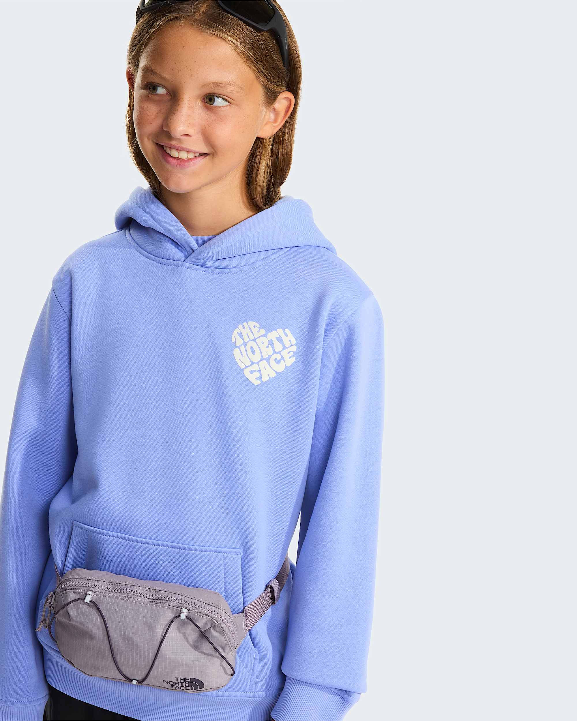 Girls Brand Proud Relaxed Hoodie TNF ALT6
