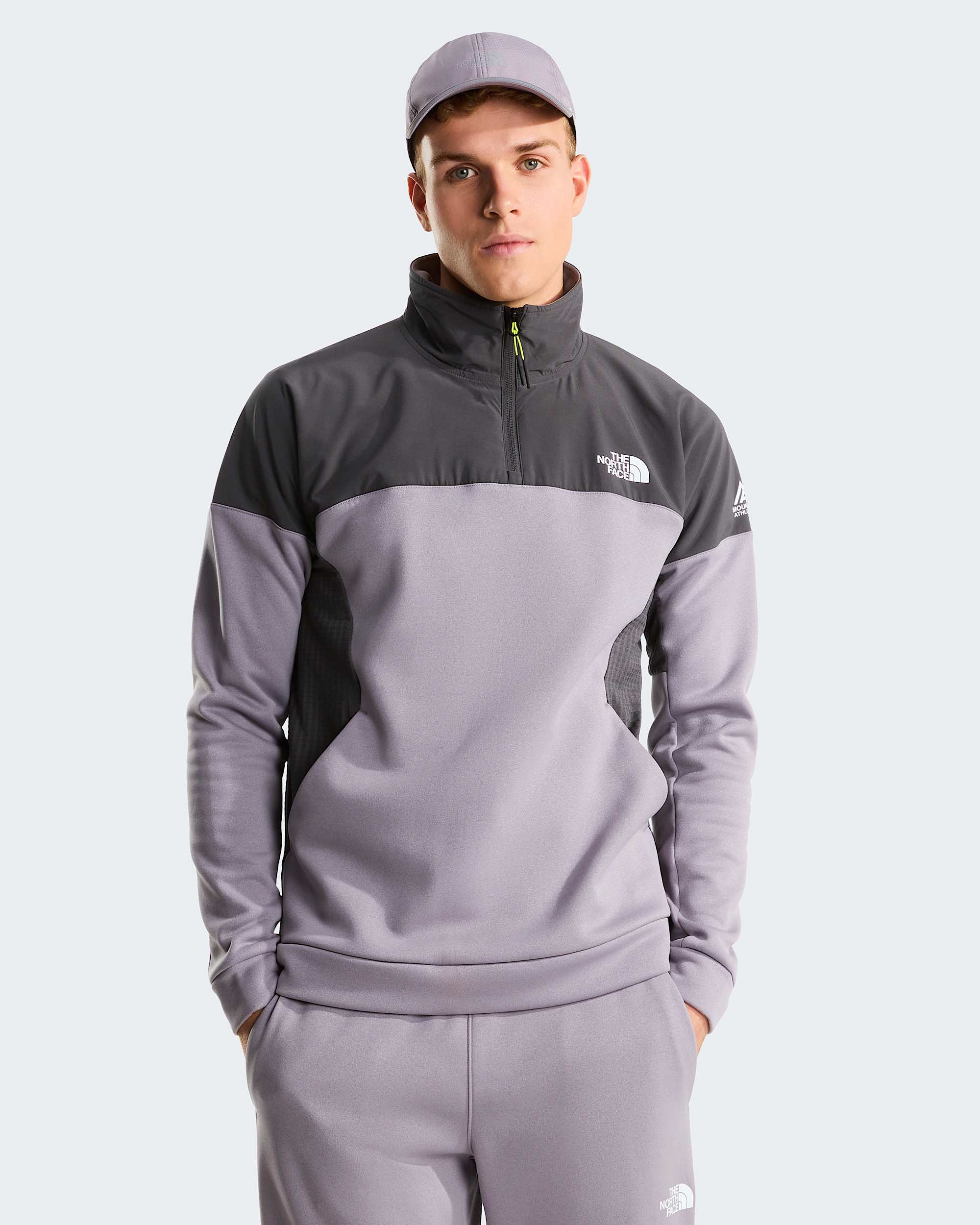 Mens Mountain Athletics 14 Zip Fleece TNF HERO
