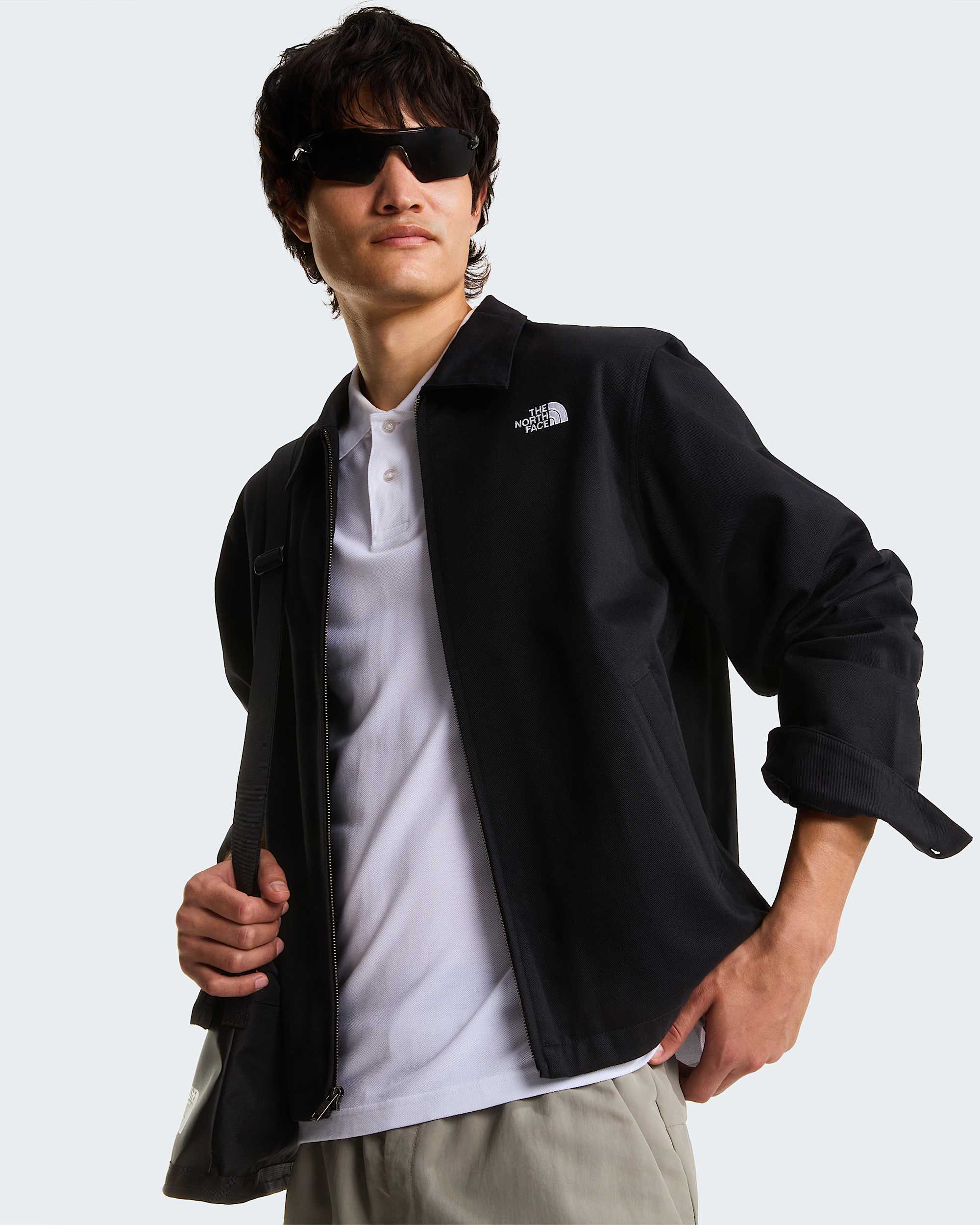 TwillJacke mit Kragen fr Herren TNF alt7