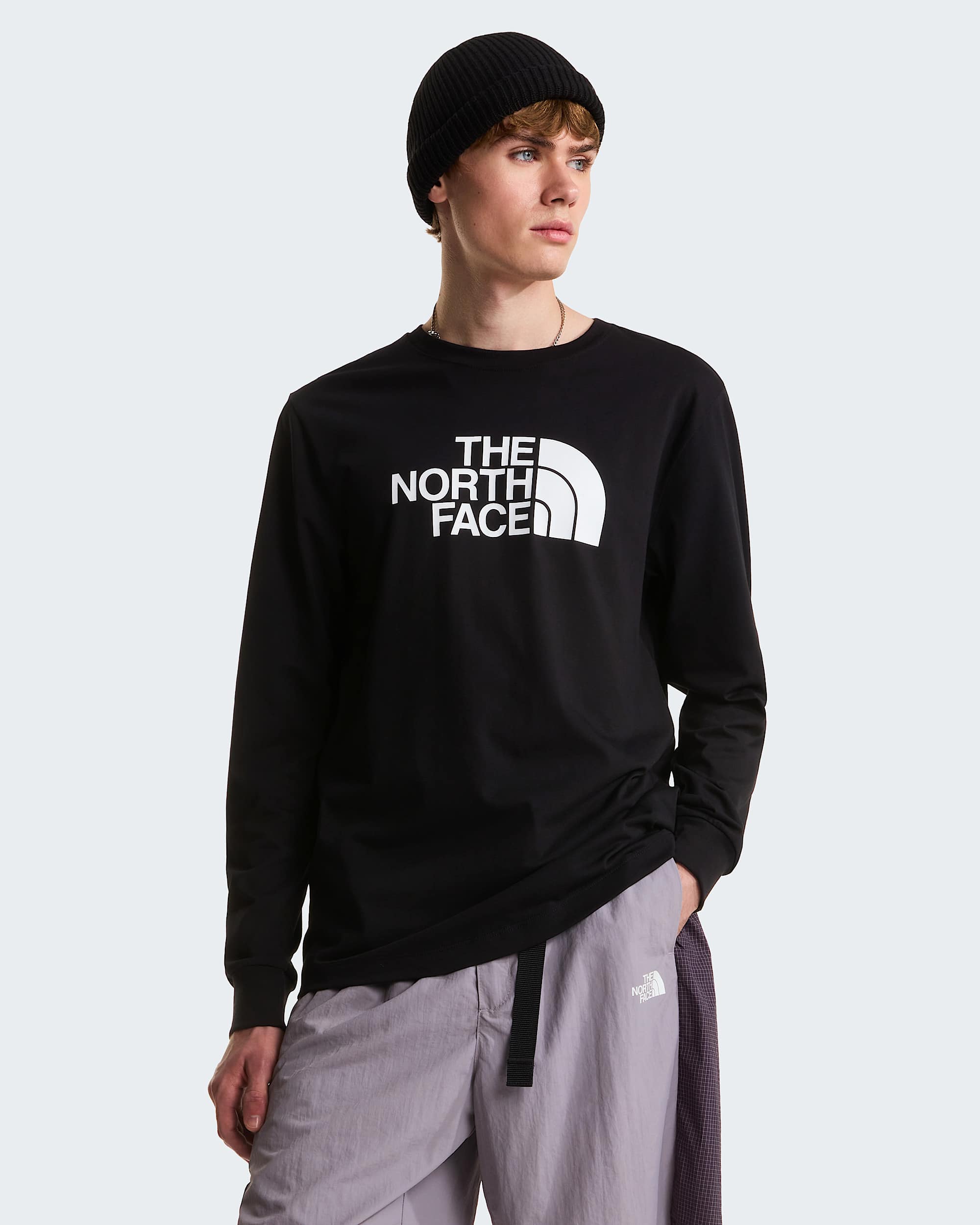 Camiseta recta de manga larga Half Dome Evolution para hombre TNF HERO