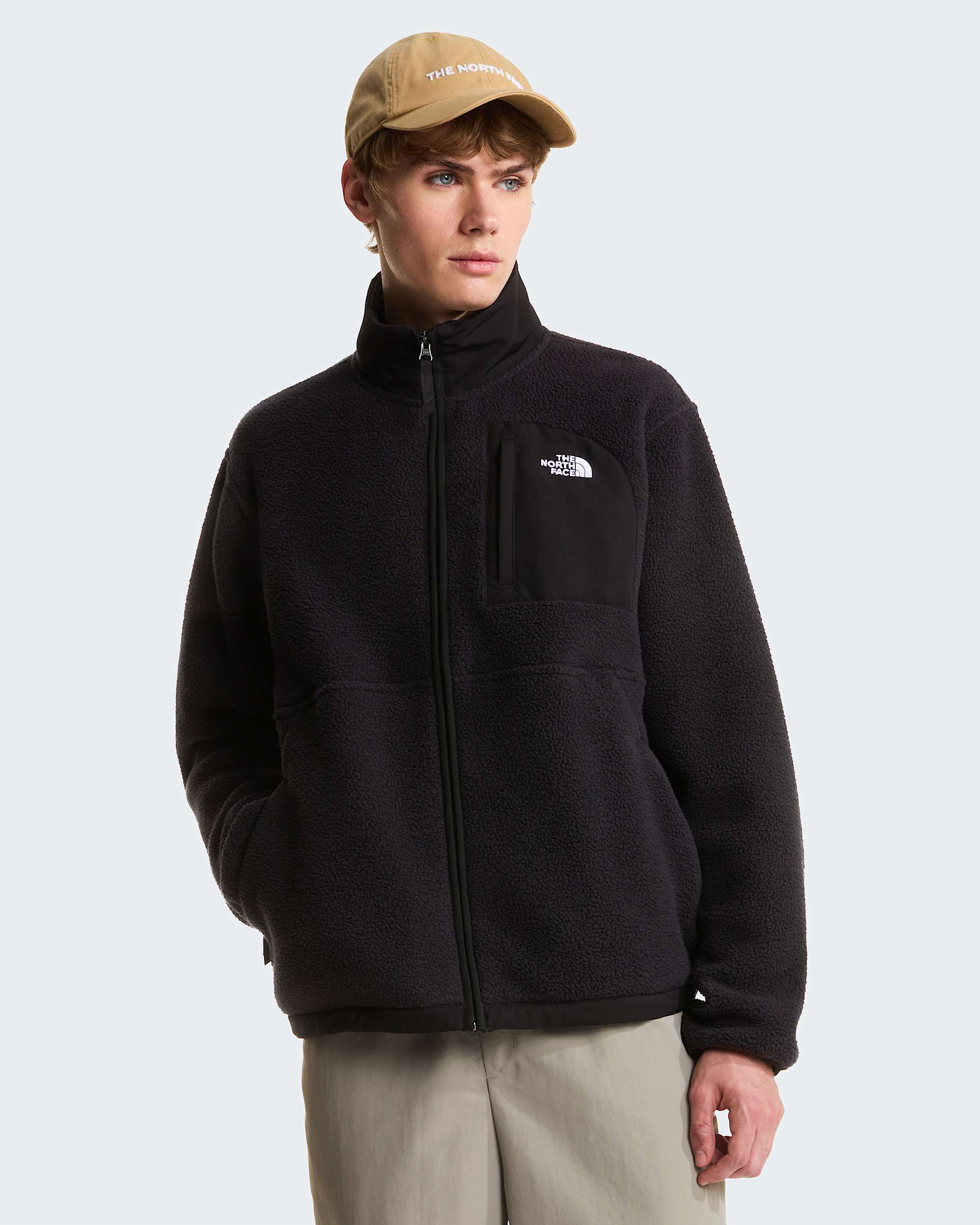 Yumiori OffPeakfleecejas met volledige rits voor heren TNF HERO