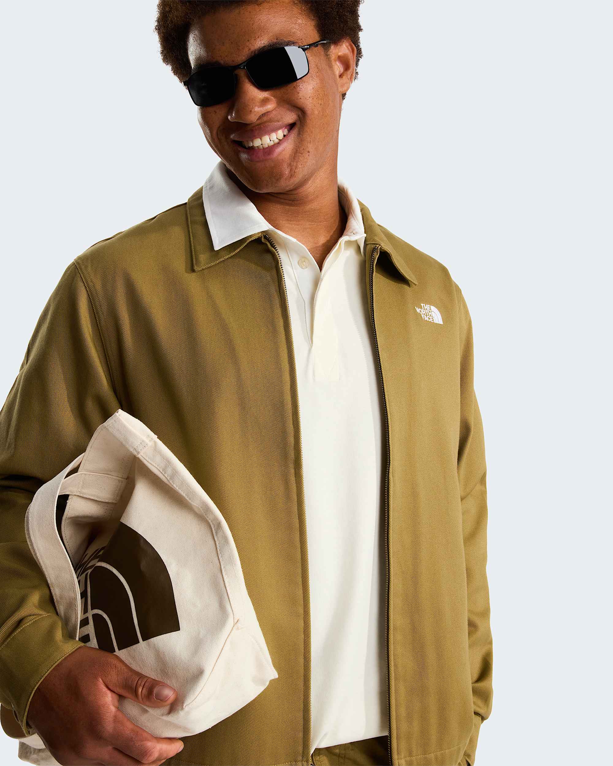 Veste  col en serg pour homme TNF ALT8