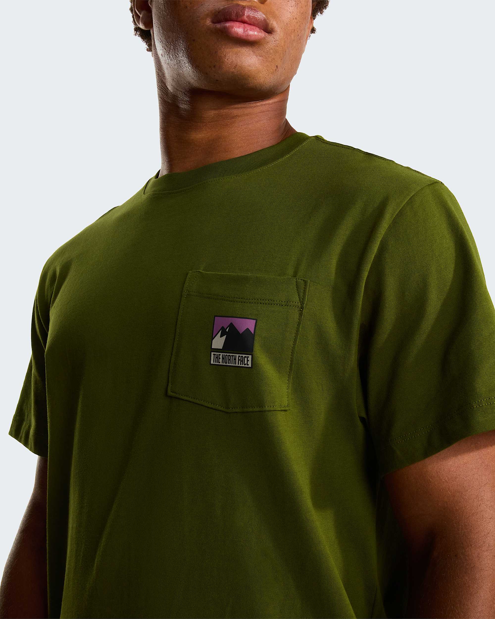 Camiseta holgada con logotipo Mountain para hombre TNF ALT4