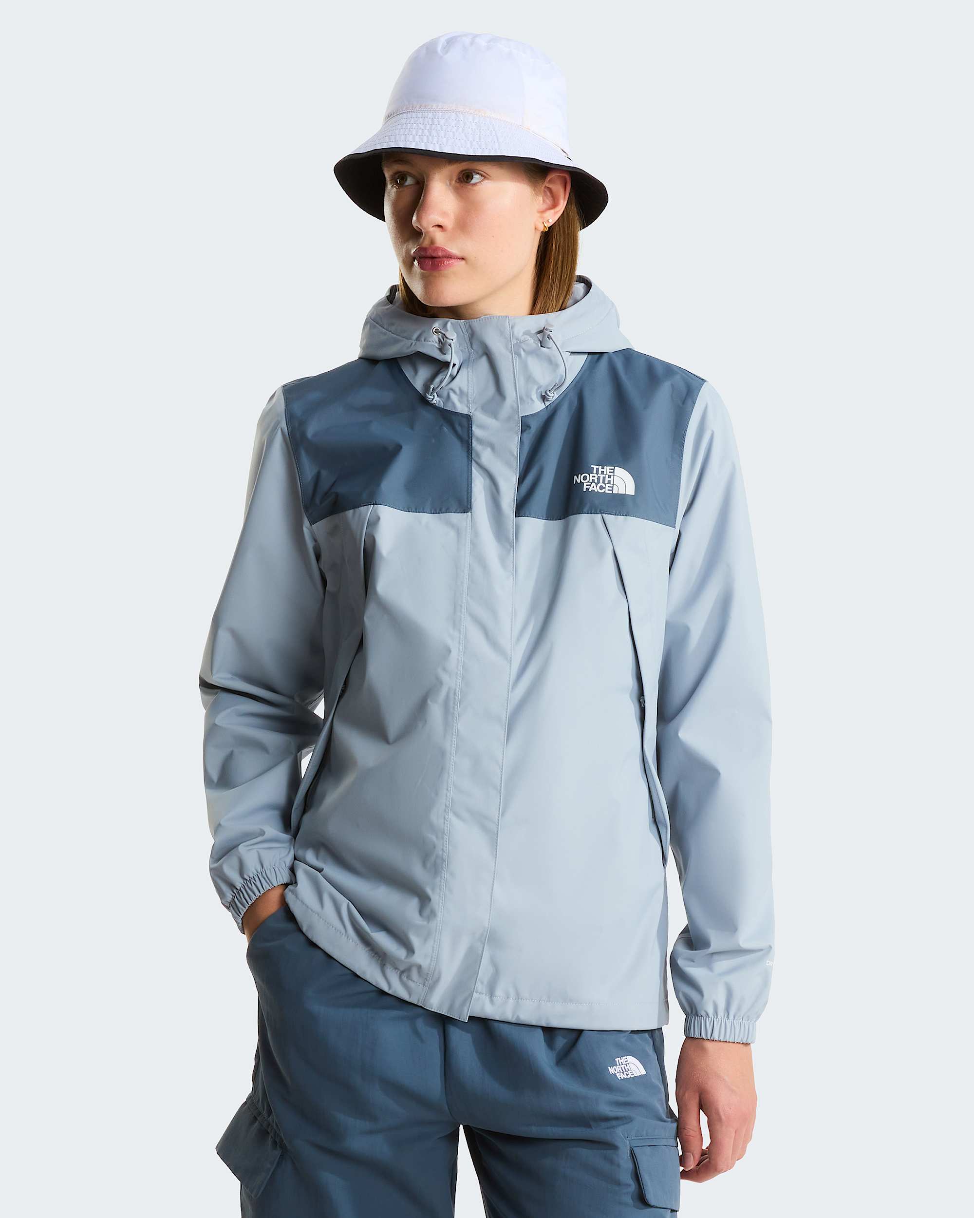 Veste impermable Antora pour femme TNF Frost GreyGranite Grey HERO