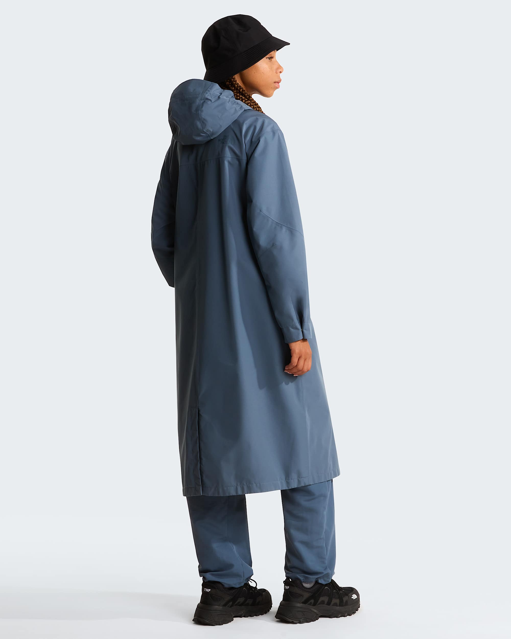 Parka impermable Nukabira pour femme TNF Granite Grey ALT3