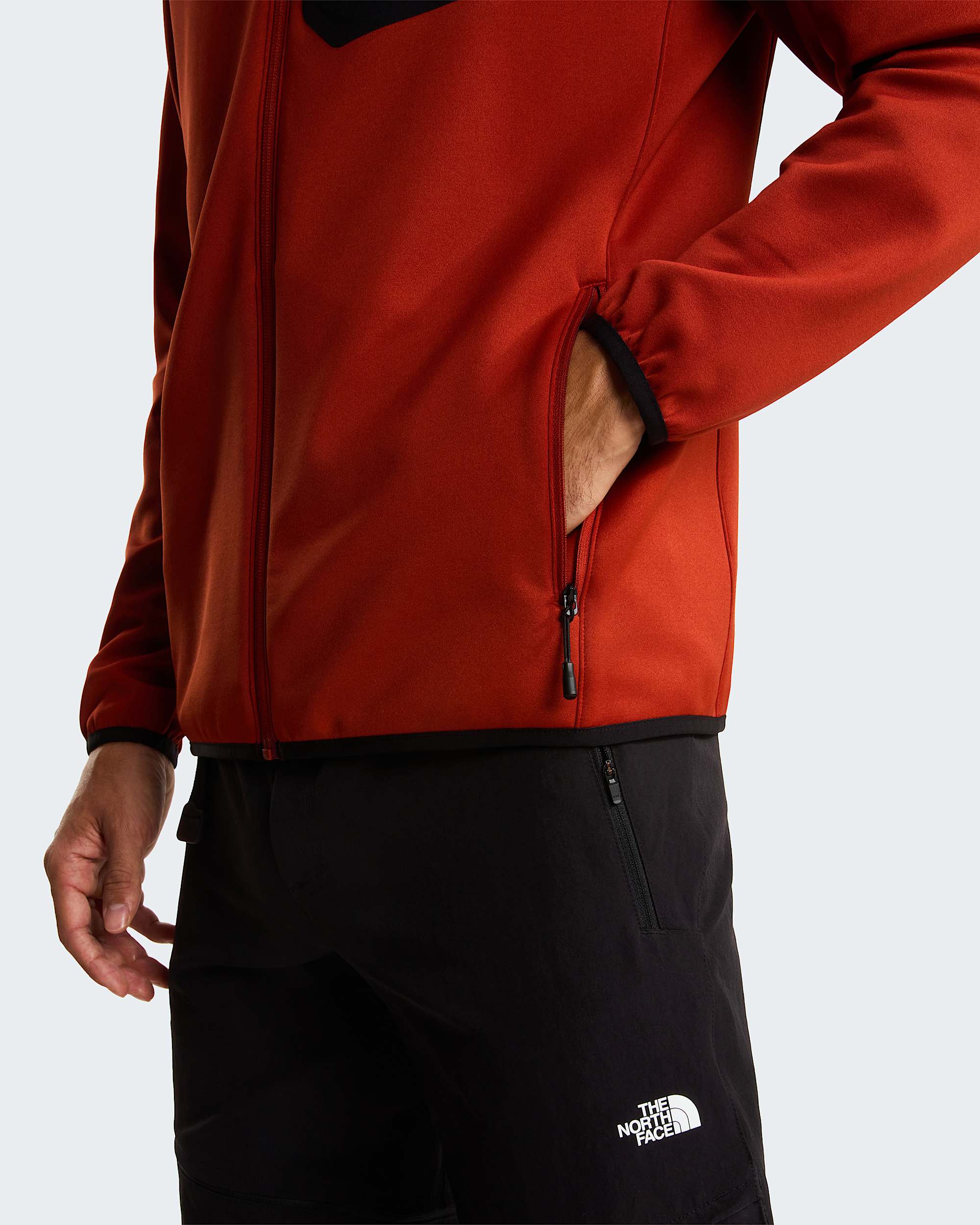 Crest Fleece mit durchgehendem RV fr Herren TNF Iron ClayTNF Black ALT6