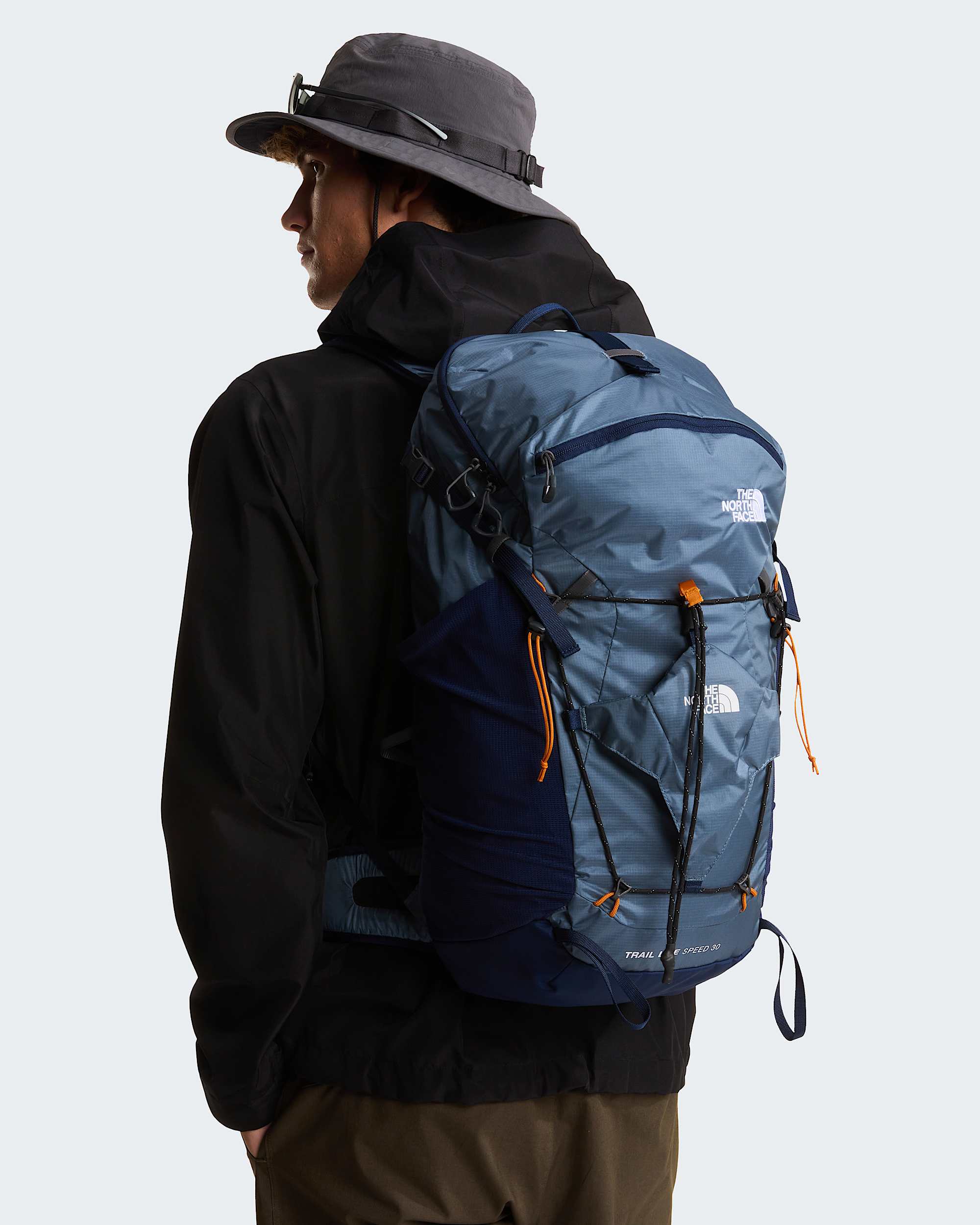 Trail Lite Speed 30LiterRucksack TNF Granite GreySummit NavyDust Orange ALT1