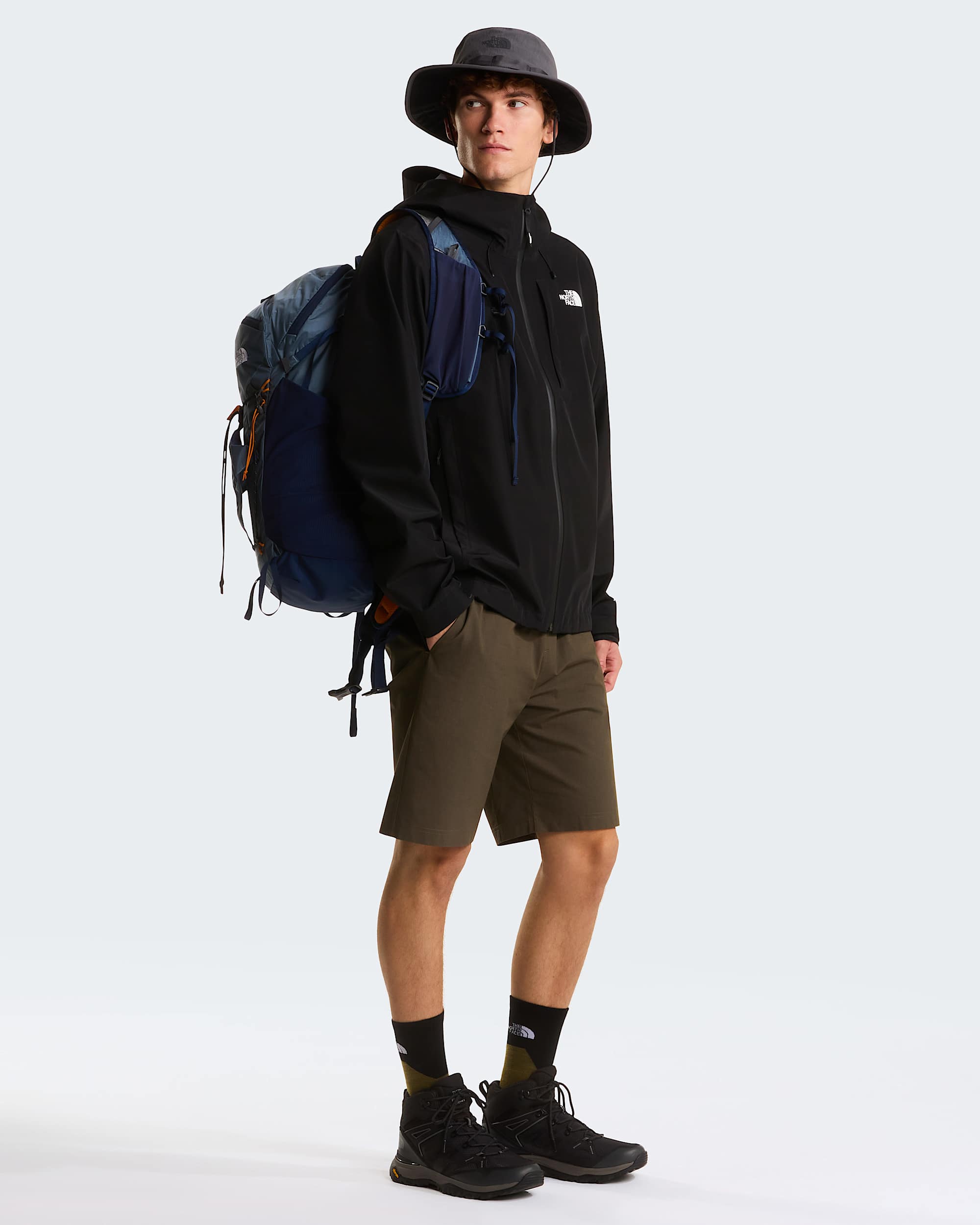 Trail Lite Speed 30LiterRucksack TNF Granite GreySummit NavyDust Orange ALT9