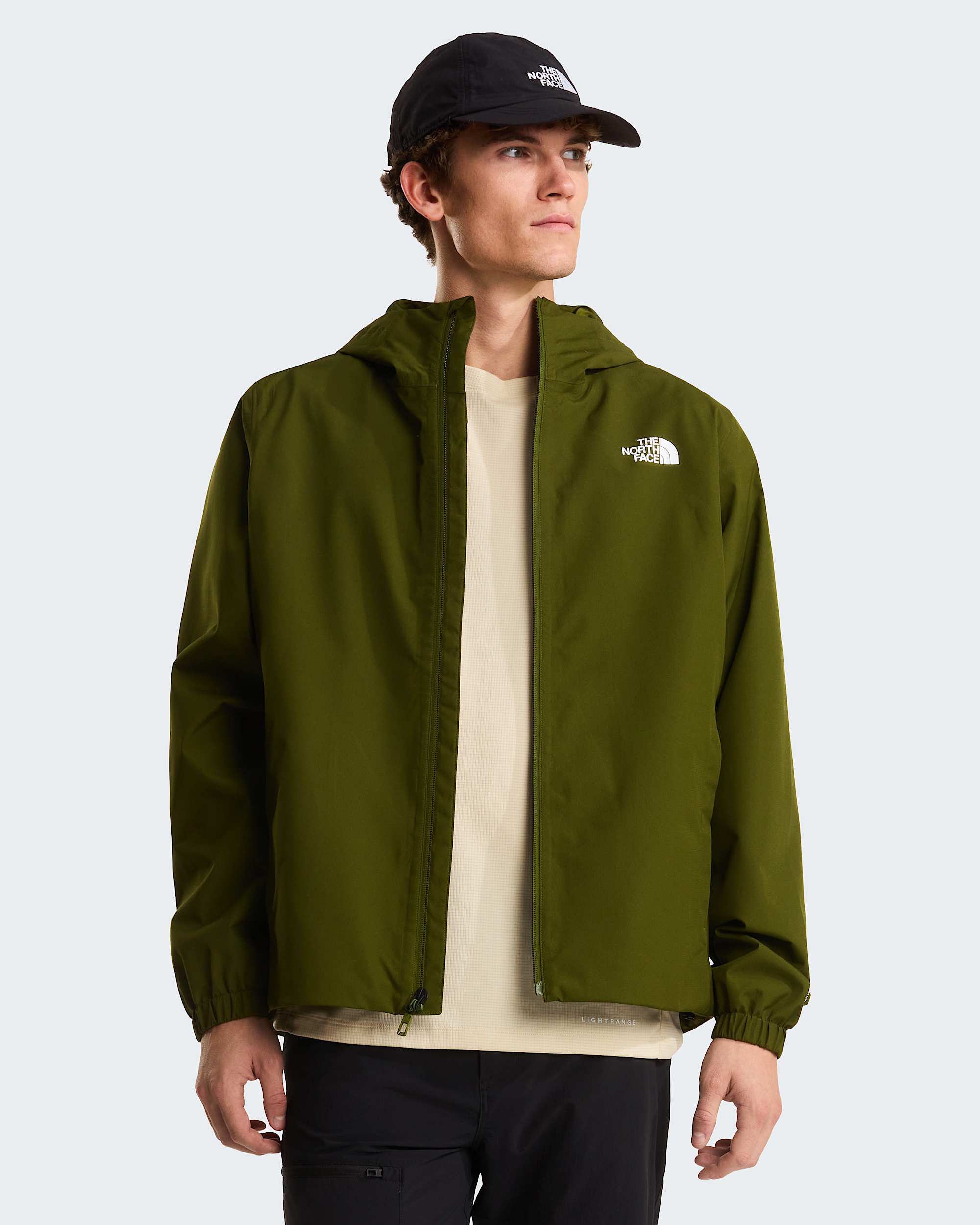 Mens Quest DryVent Jacket TNF Woodland Green ALT4