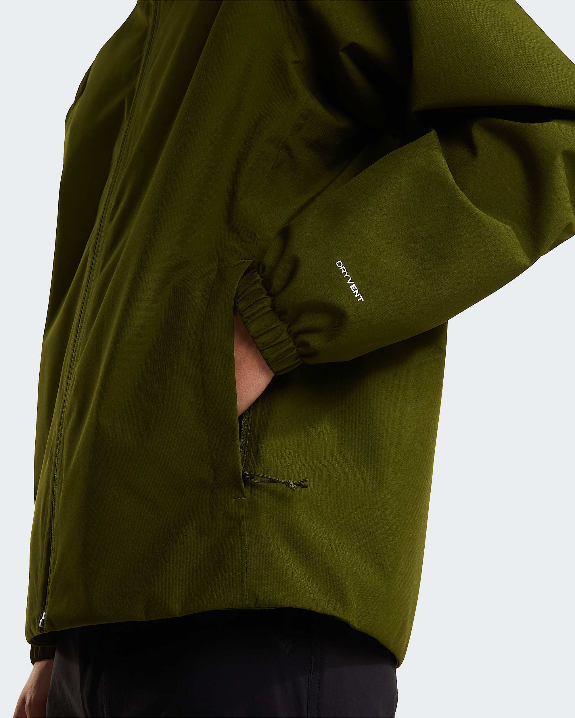 Mens Quest DryVent Jacket TNF Woodland Green ALT8