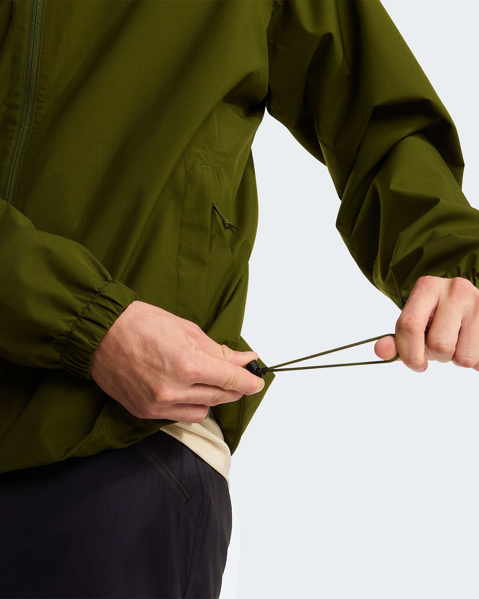 Mens Quest DryVent Jacket TNF Woodland Green ALT9