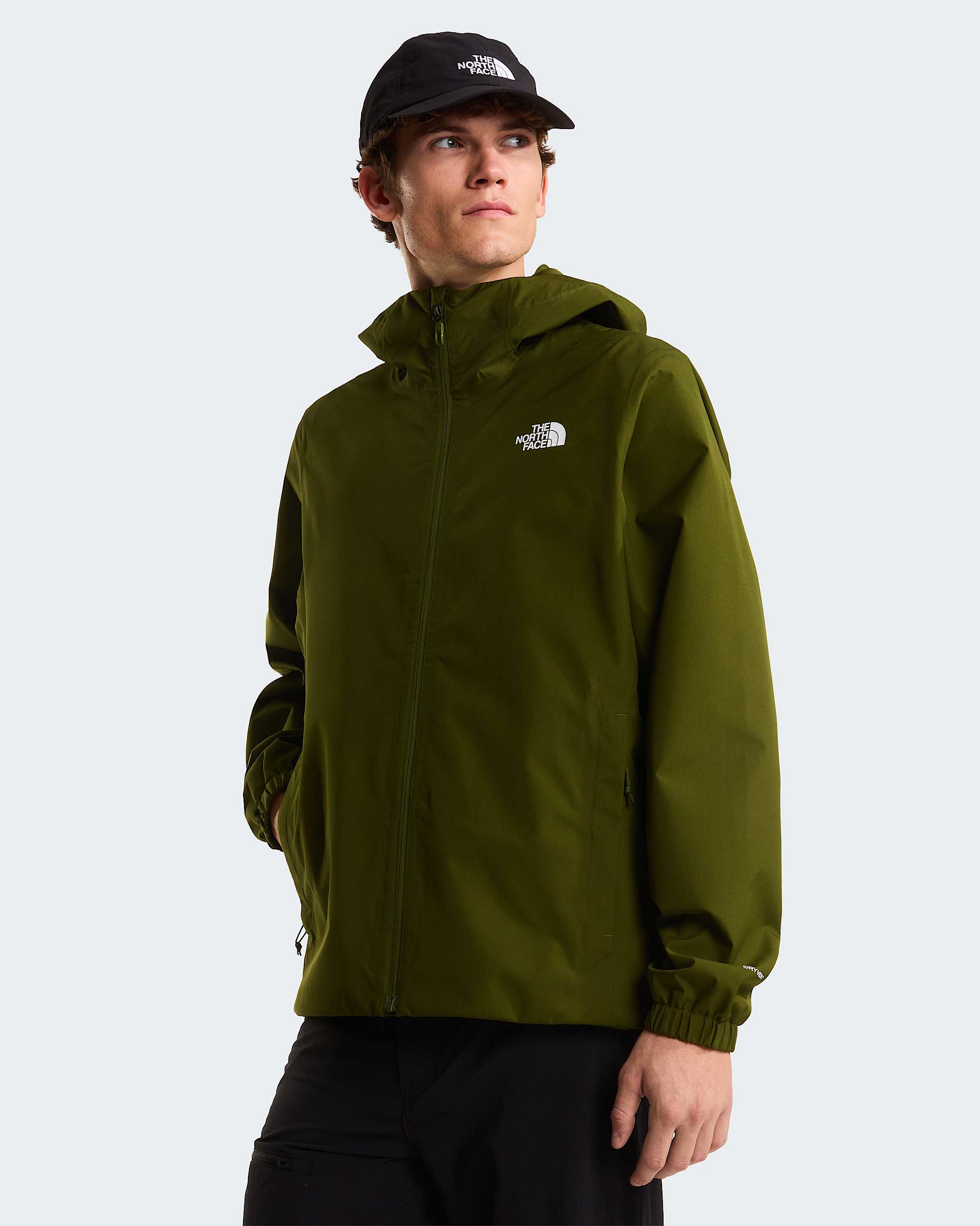 Mens Quest DryVent Jacket TNF Woodland Green HERO