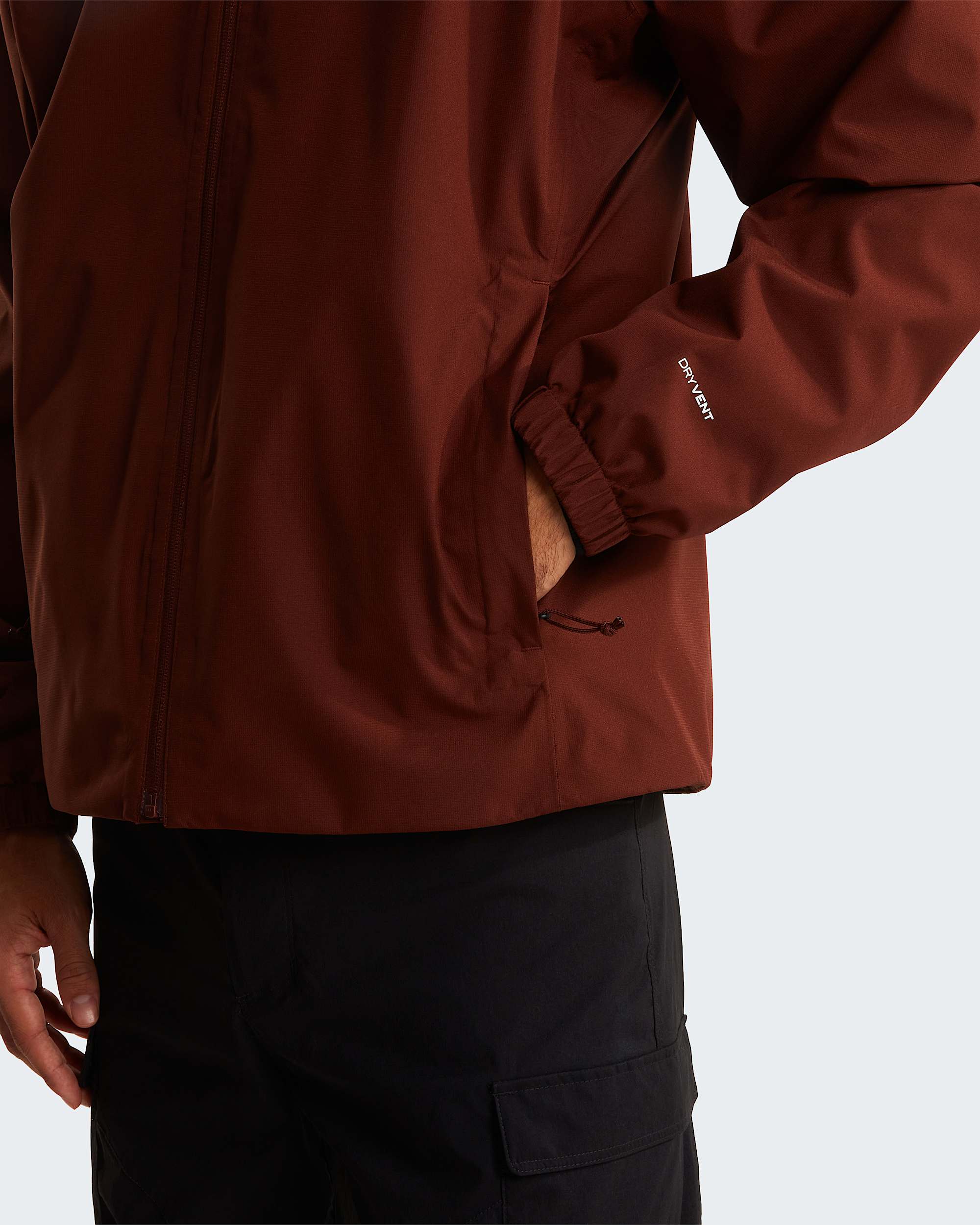 Mens Quest DryVent Jacket TNF Ember Soil ALT7