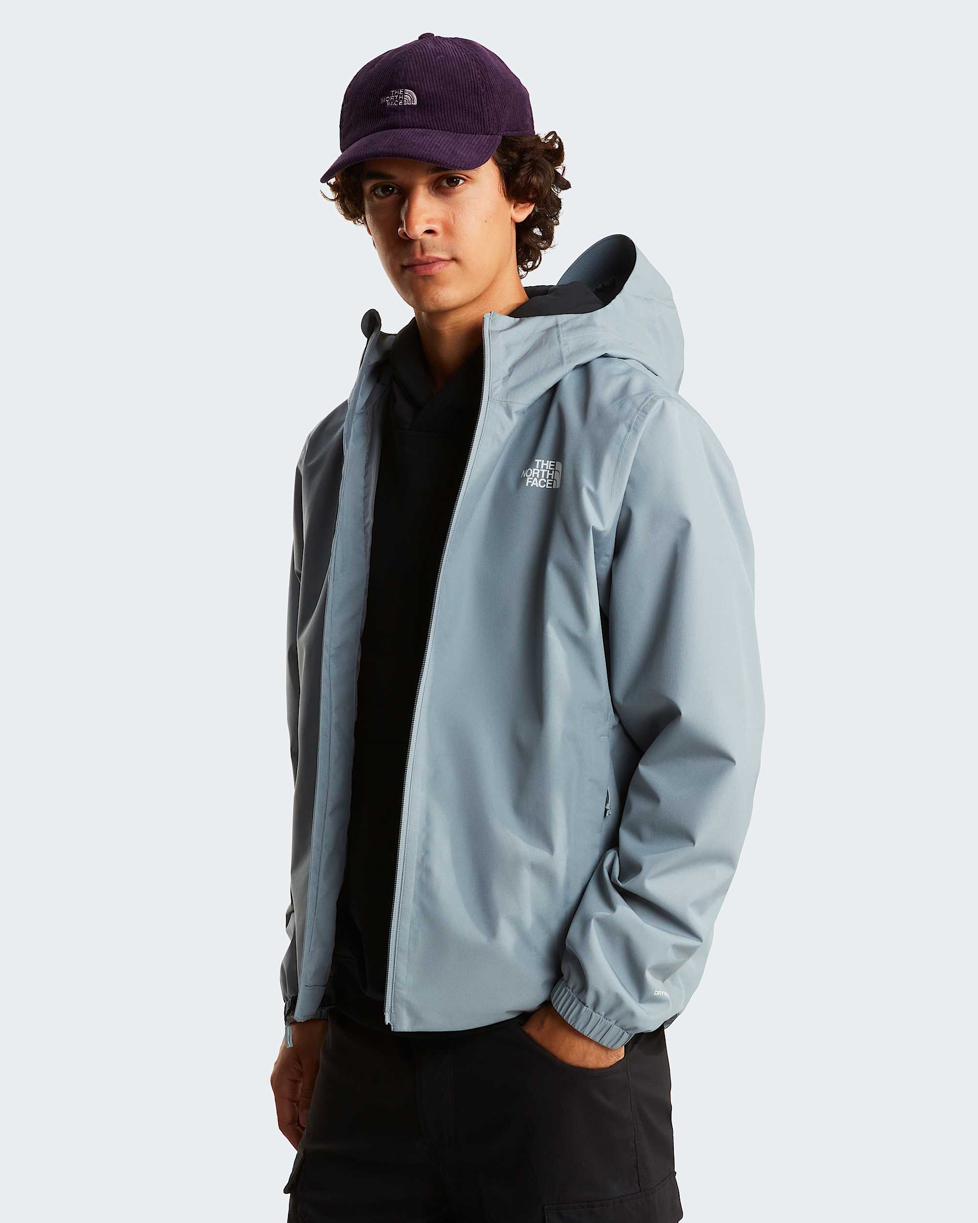 Mens Quest DryVent Jacket TNF Monument Grey ALT4