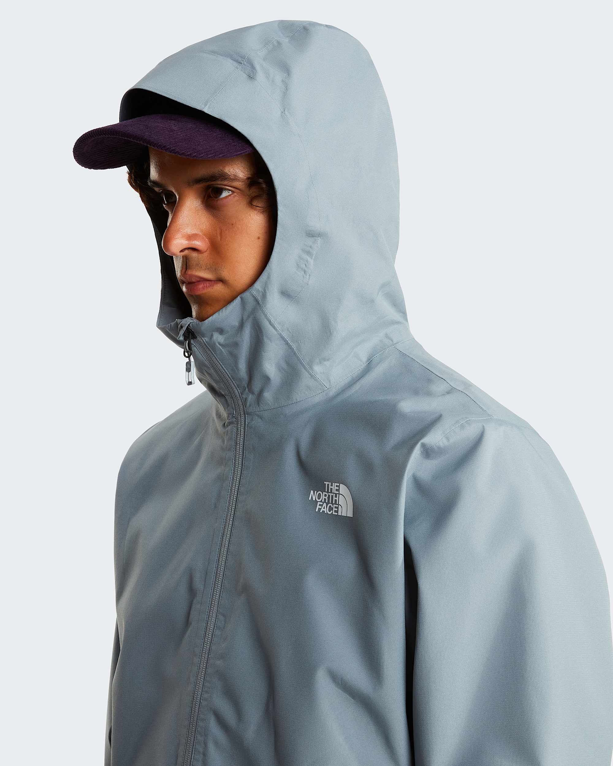 Mens Quest DryVent Jacket TNF Monument Grey ALT5