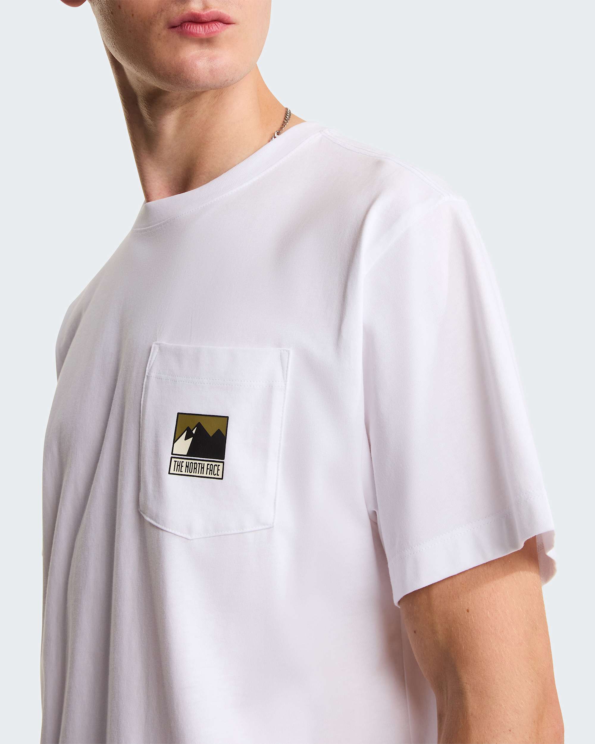 Mountain Logo Relaxed Graphic tshirt til herrer TNF alt4