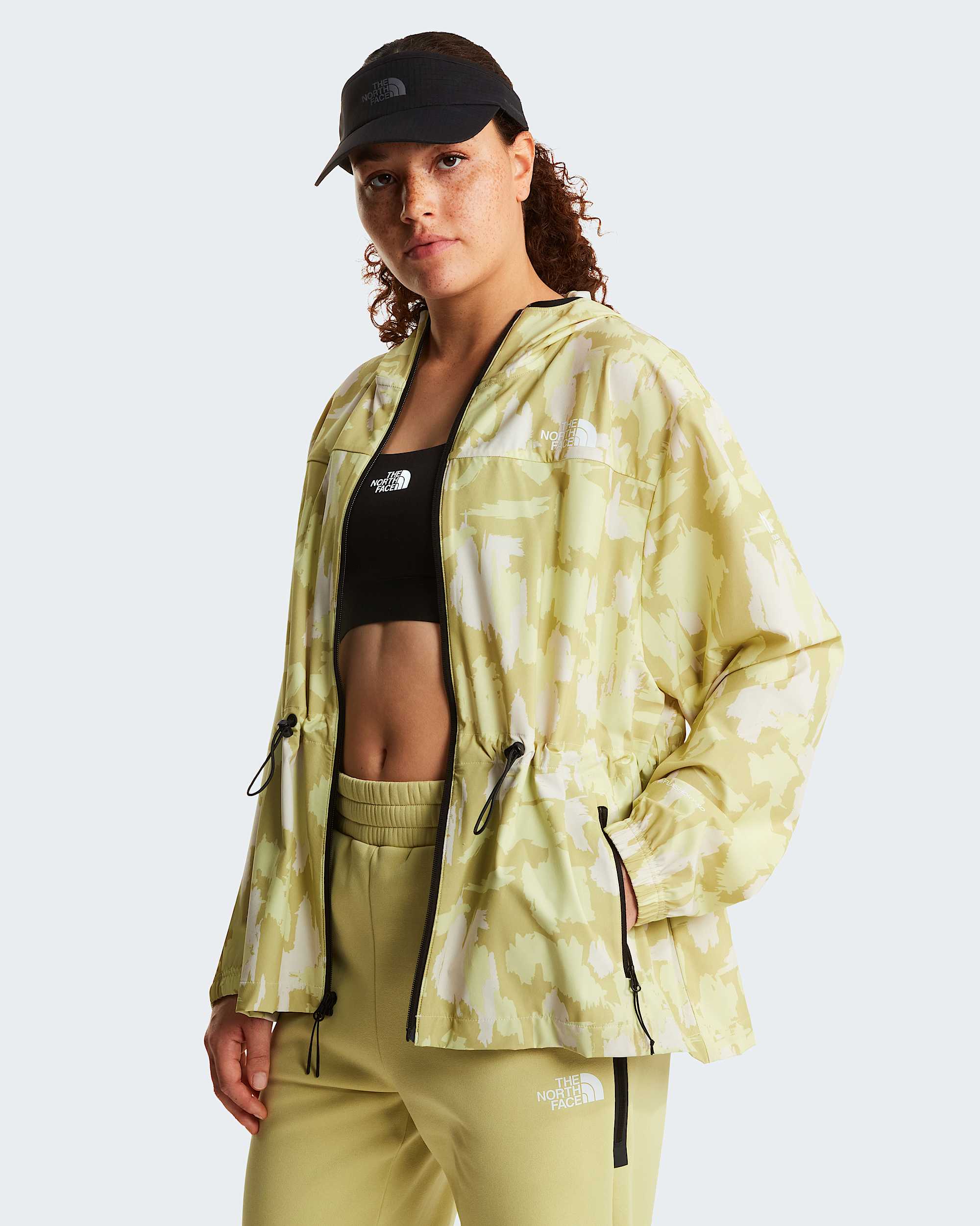 Veste  capuche coupevent imprime Mountain Athletics pour femme TNF ALT4