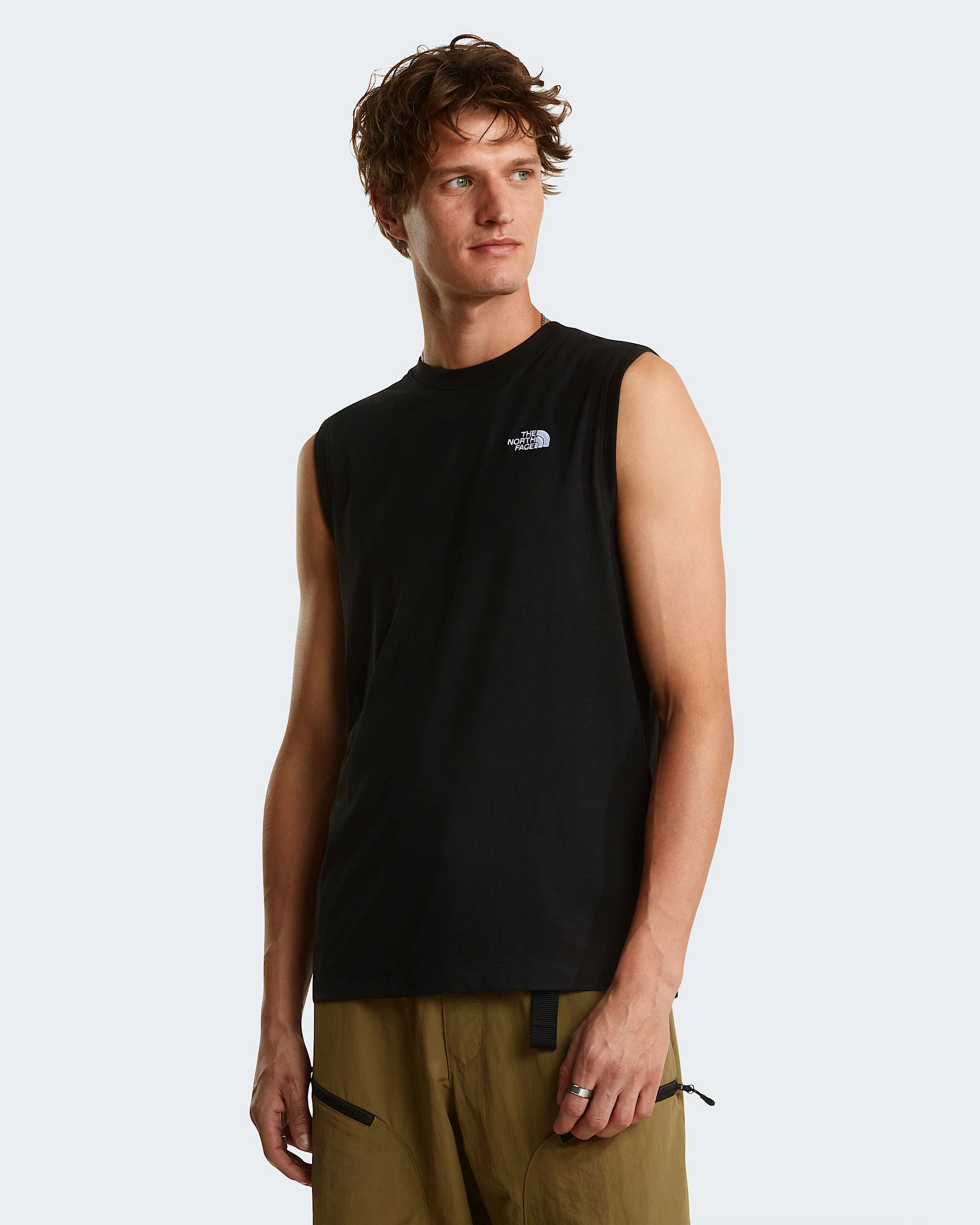 Camiseta sin mangas Simple Dome Evolution para hombre TNF HERO
