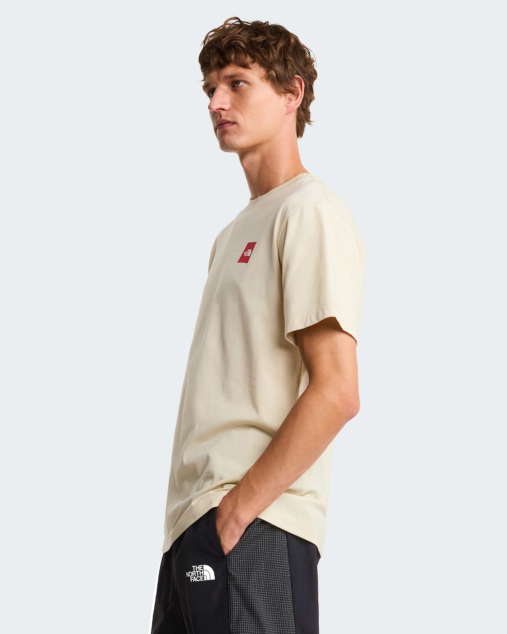 Camiseta recta Never Stop Exploring para hombre TNF ALT2