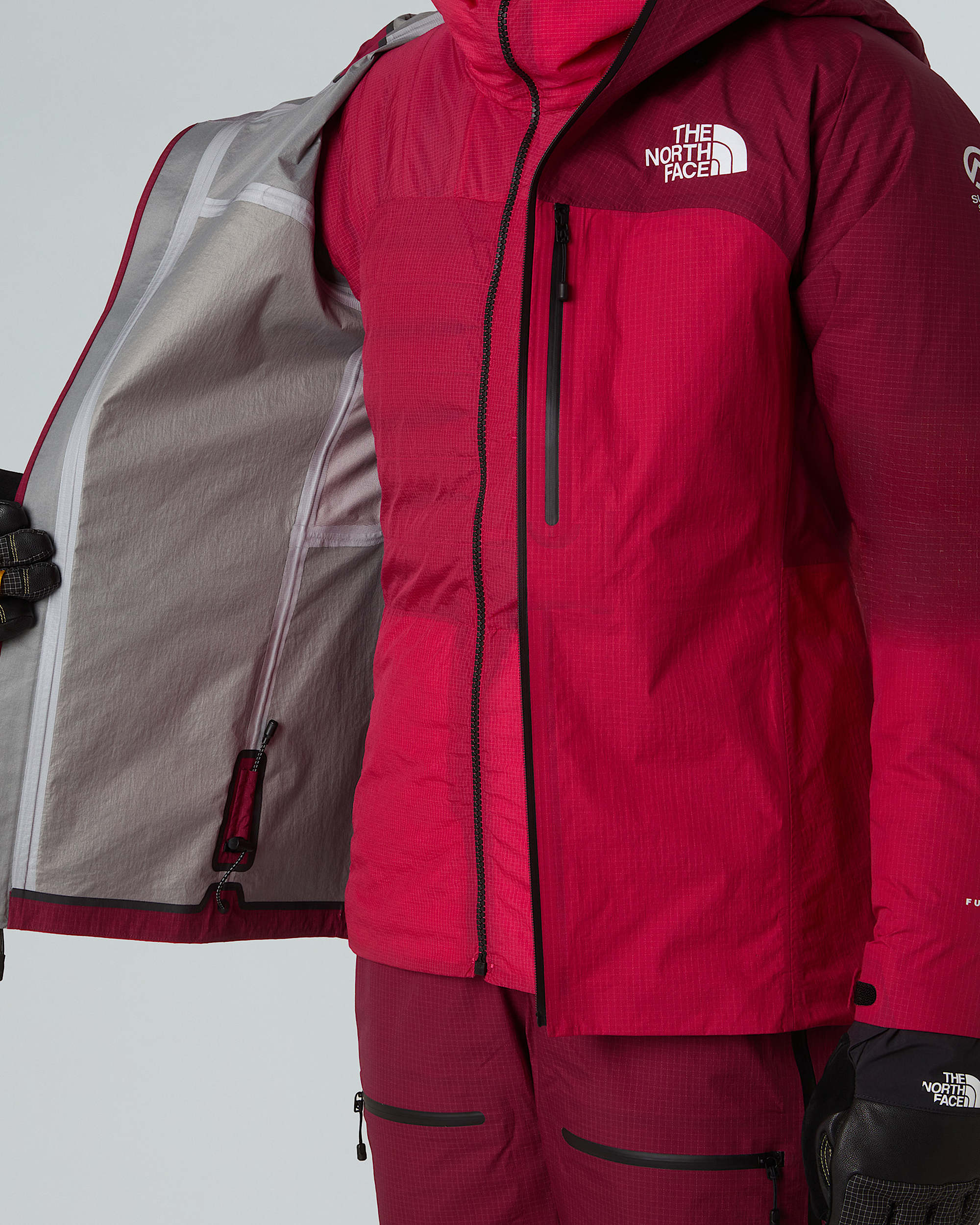Womens Summit 5050 AMK Hooded Jacket TNF ALT8