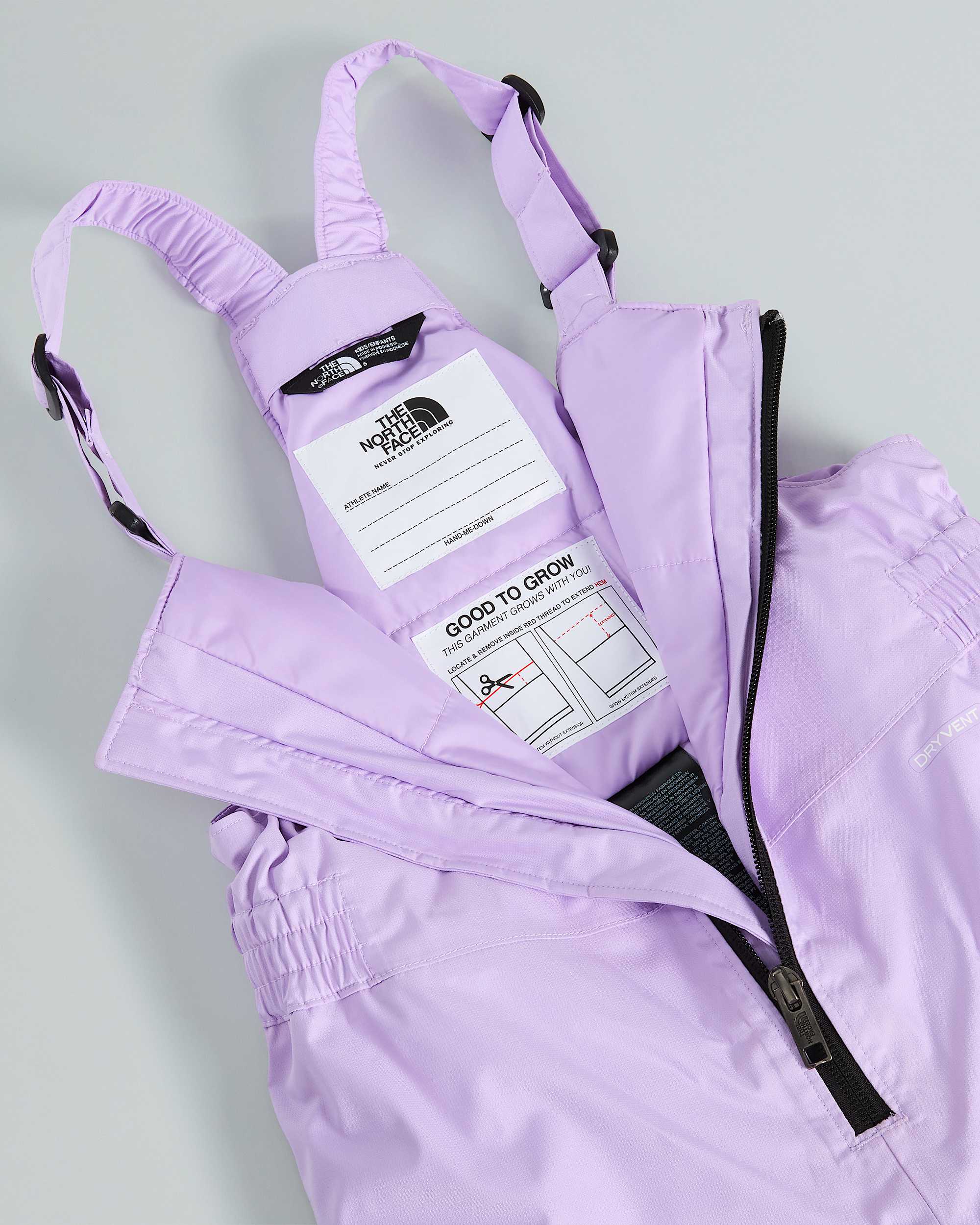 Salopette isolante Freedom pour enfant TNF Lite Lilac ALT16