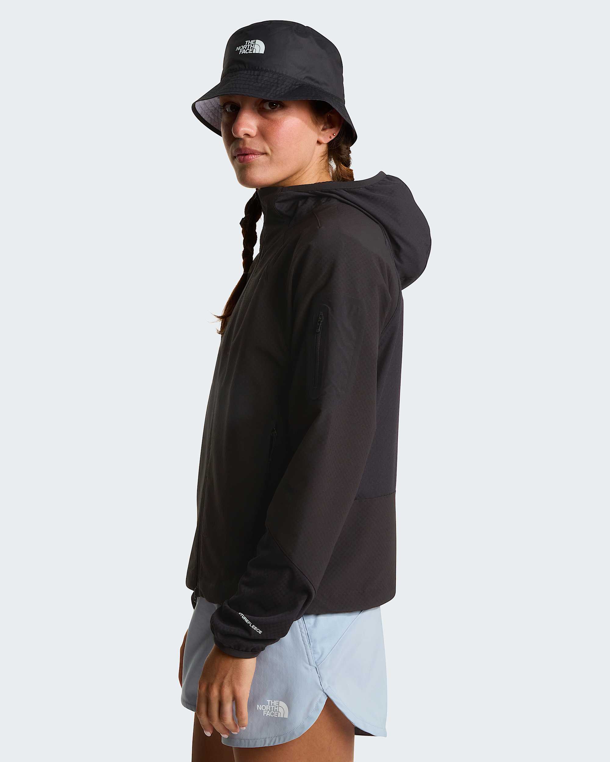 Giacca Hybrid Tek Approach con cappuccio e cerniera integrale da donna TNF alt2