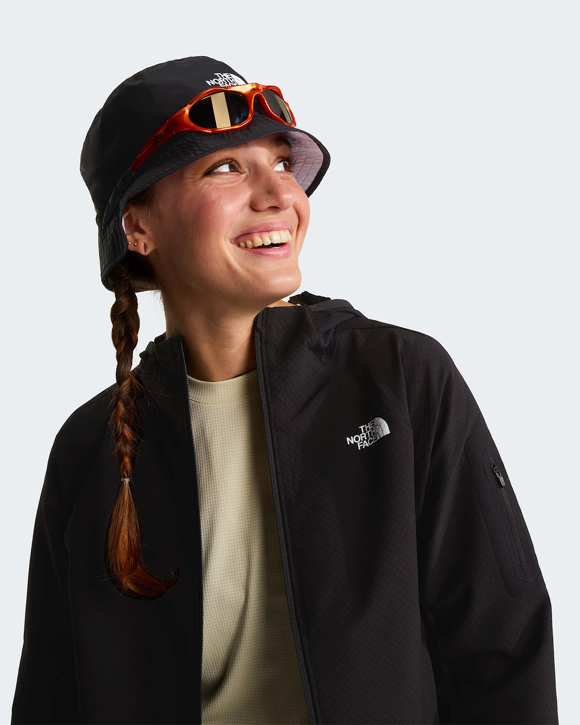 Giacca Hybrid Tek Approach con cappuccio e cerniera integrale da donna TNF alt8
