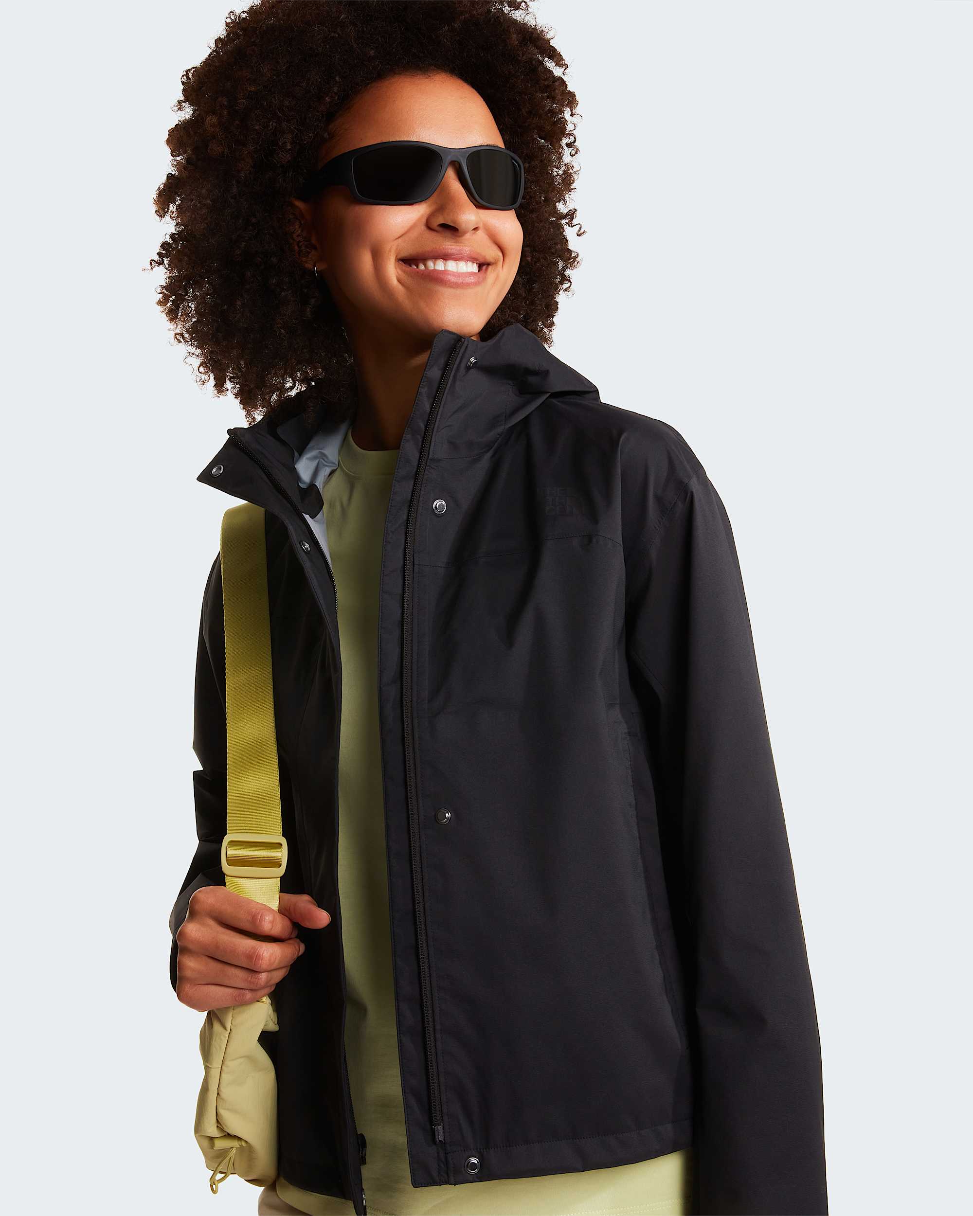 Womens Voyage Rain 3L Hooded Jacket TNF alt10