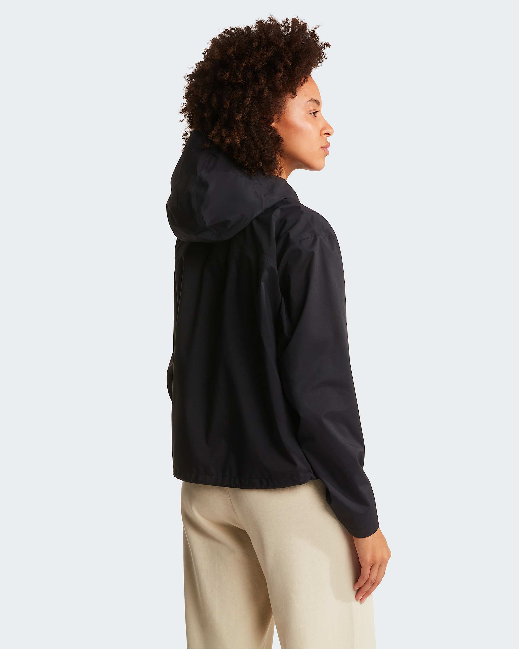 Womens Voyage Rain 3L Hooded Jacket TNF alt3