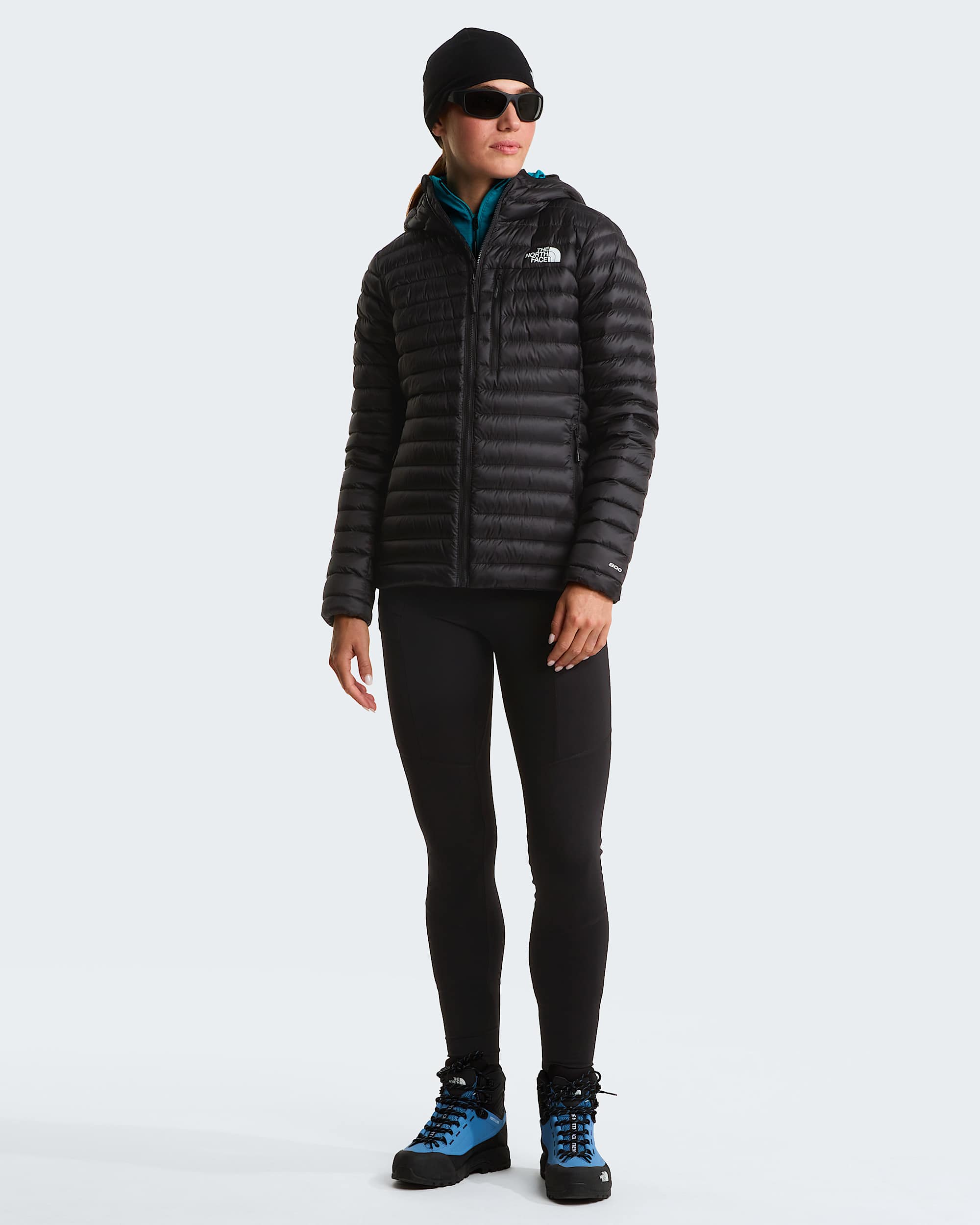 Womens Bettaforca Lightweight Down Hooded Jacket TNF ALT1