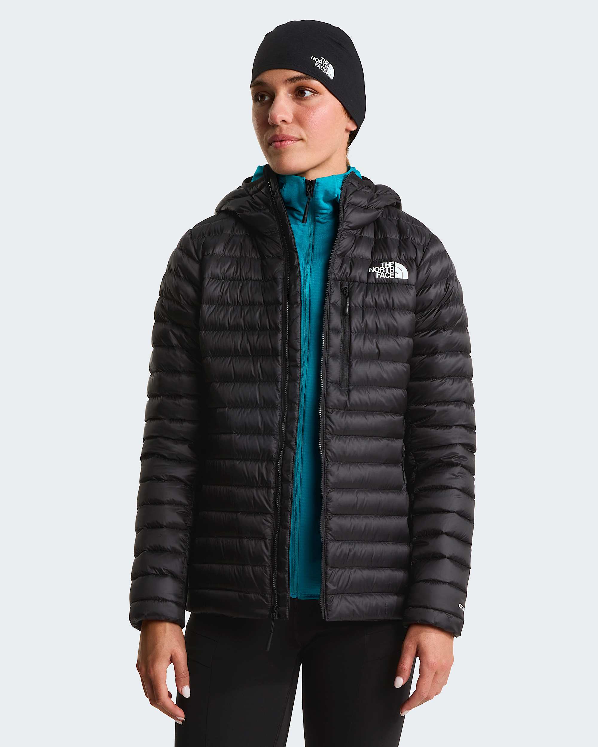 Womens Bettaforca Lightweight Down Hooded Jacket TNF ALT4