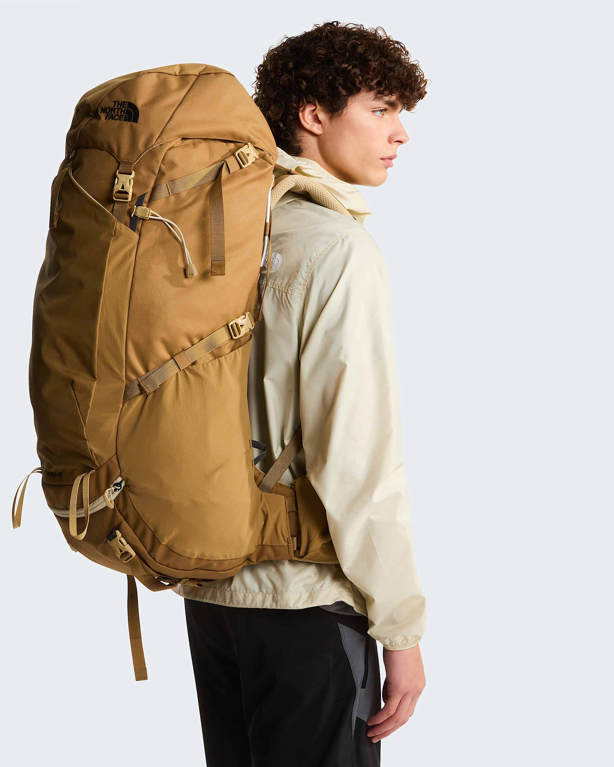 Terrawandelrugzak 65 liter TNF Utility BrownKhaki Stone ALT1